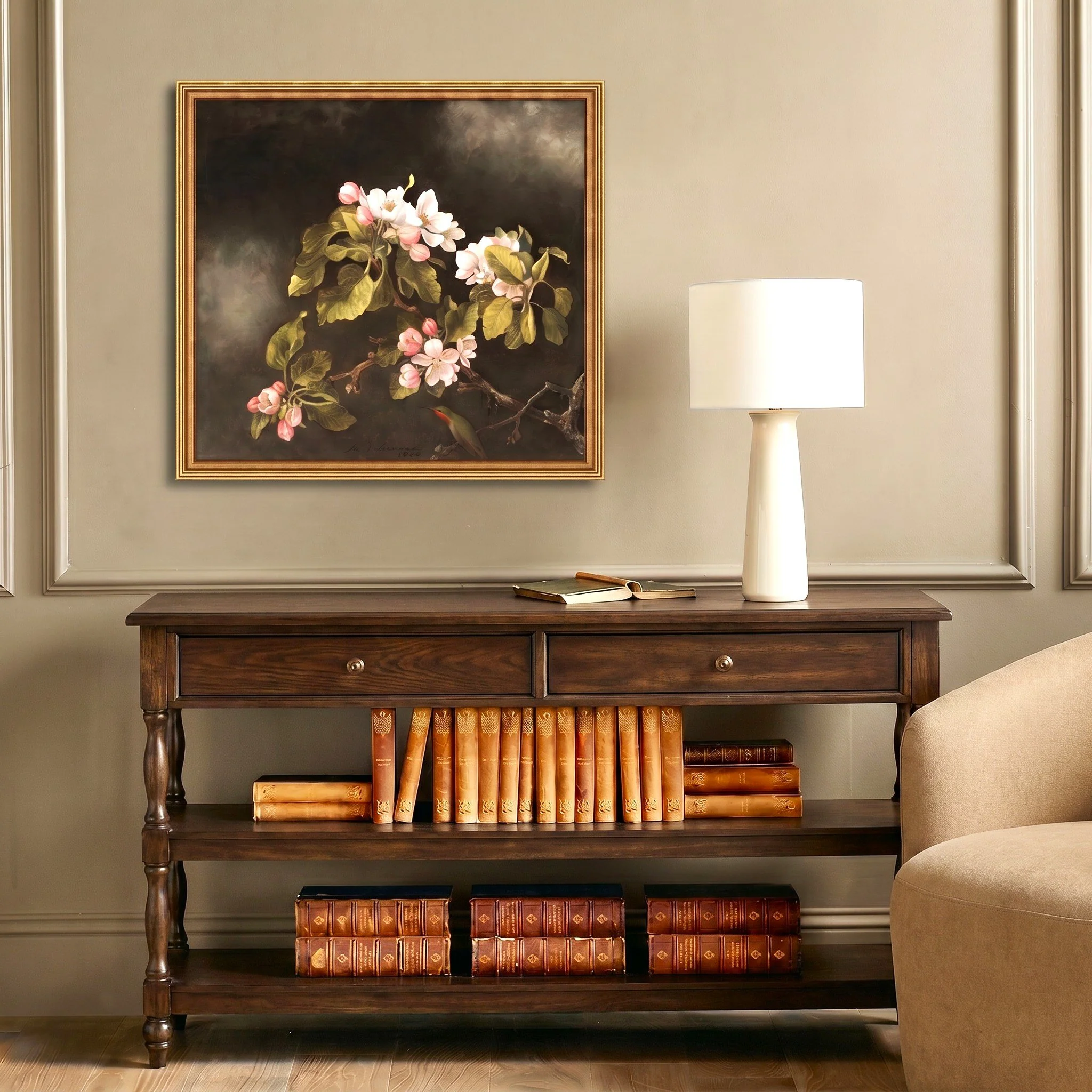 H Potter Blossom Whisper Canvas Wall Art