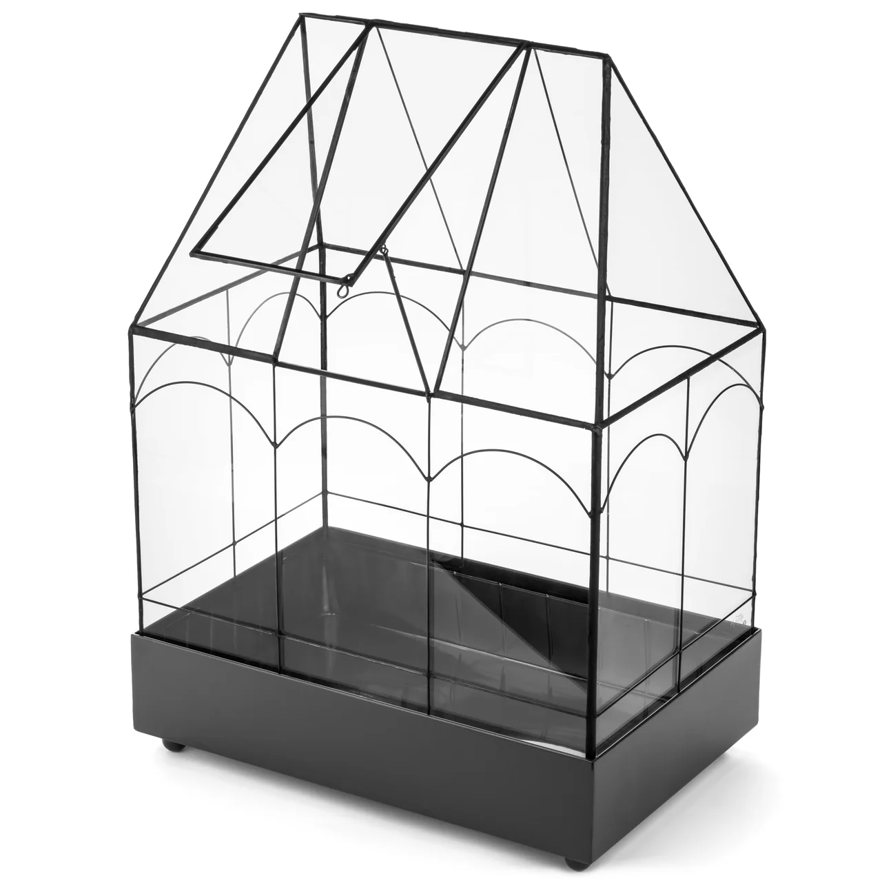 H Potter Estate Glass Terrarium Wardian – Indoor Garden - Image 3