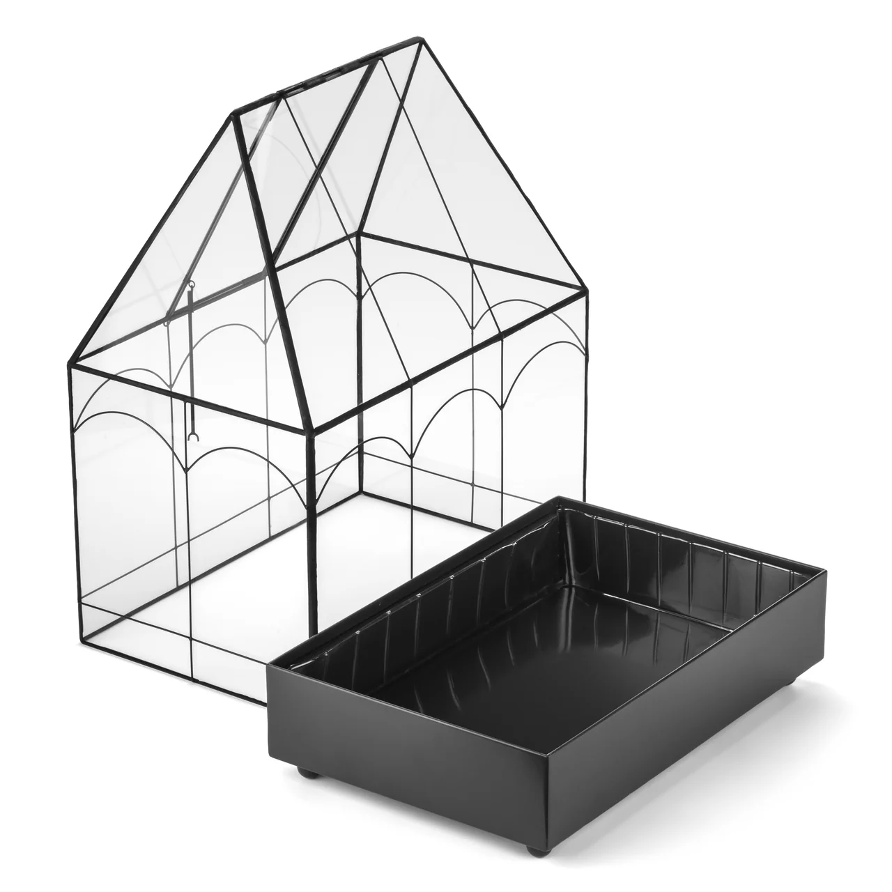 H Potter Estate Glass Terrarium Wardian – Indoor Garden - Image 5