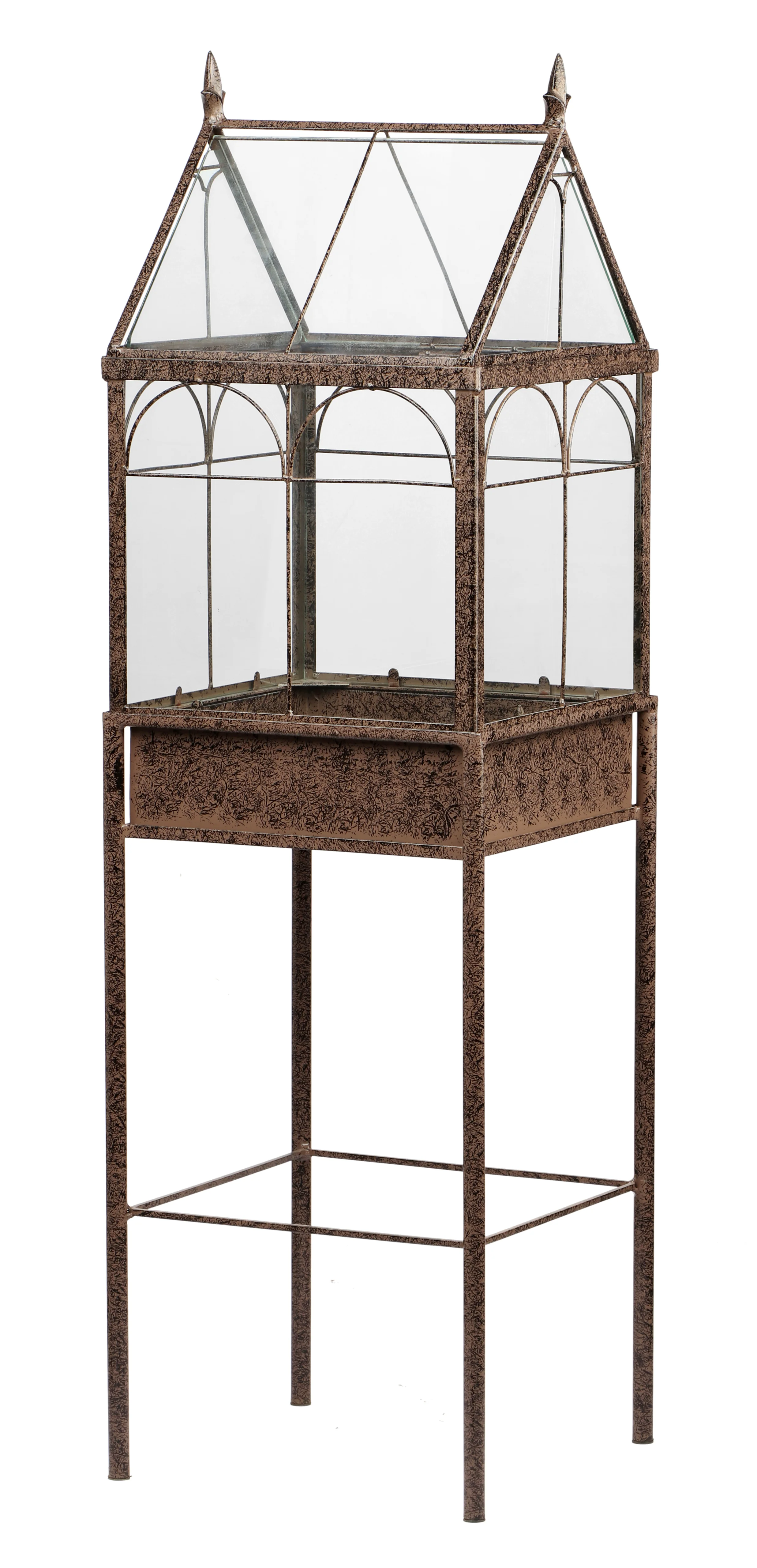 H Potter Square Freestanding Wardian Case Terrarium - Image 7