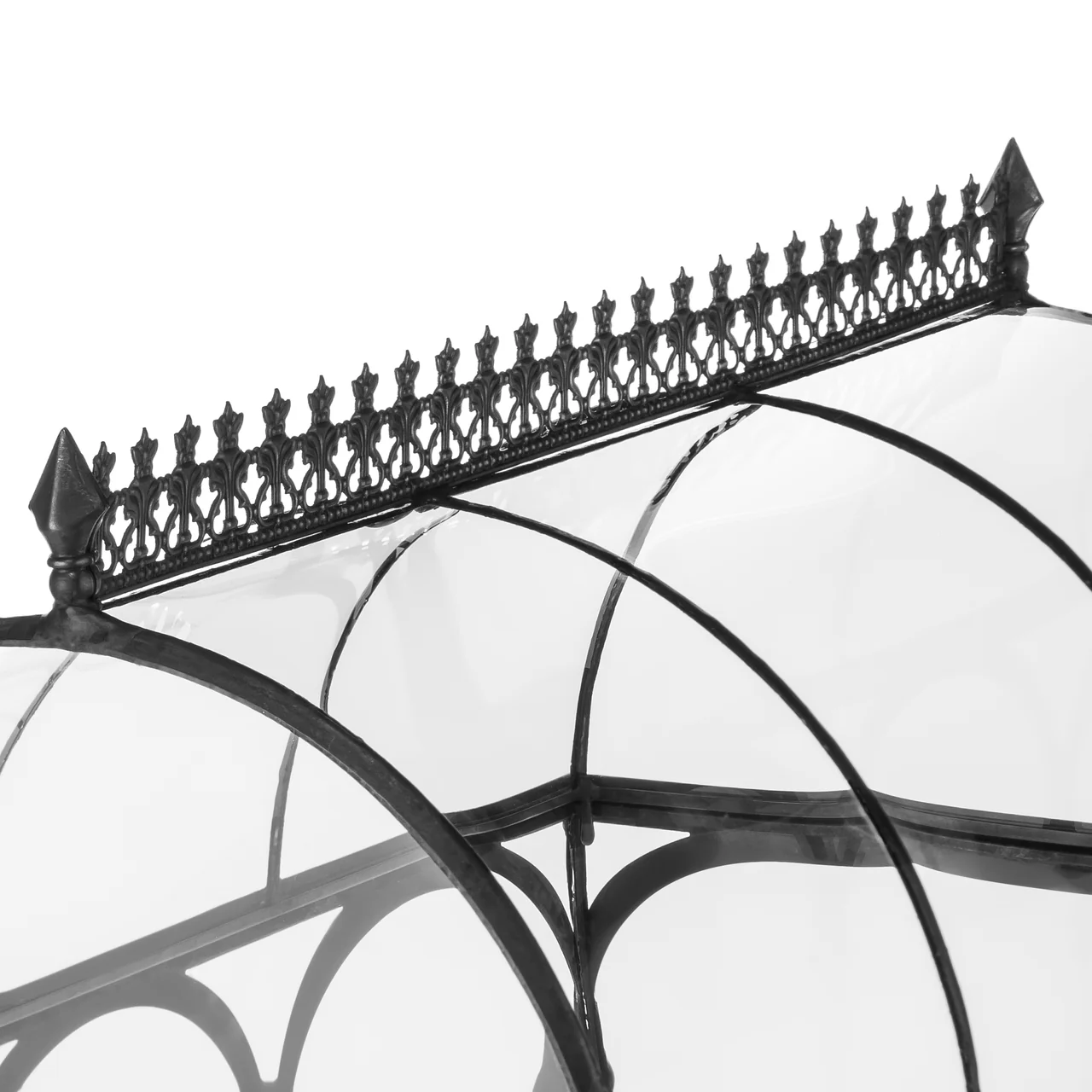 H Potter Large Glass Wardian Case: Barrel Vault Terrarium for Indoor Gardens - Image 10