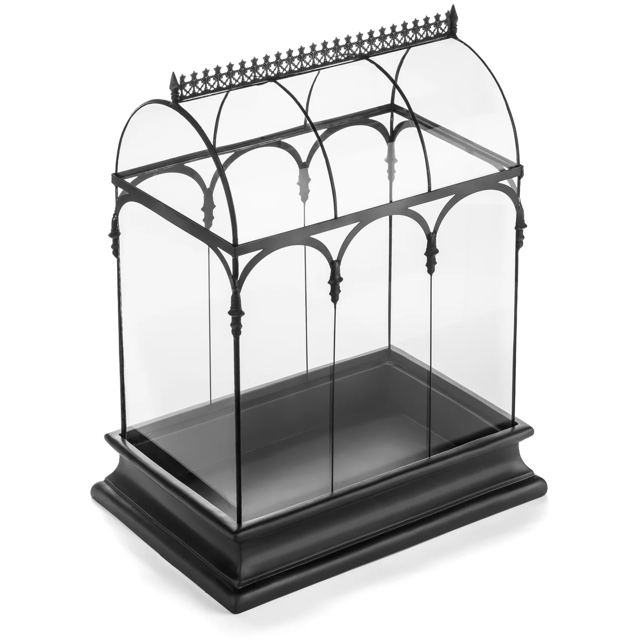 H Potter Large Glass Wardian Case: Barrel Vault Terrarium for Indoor Gardens - Image 8