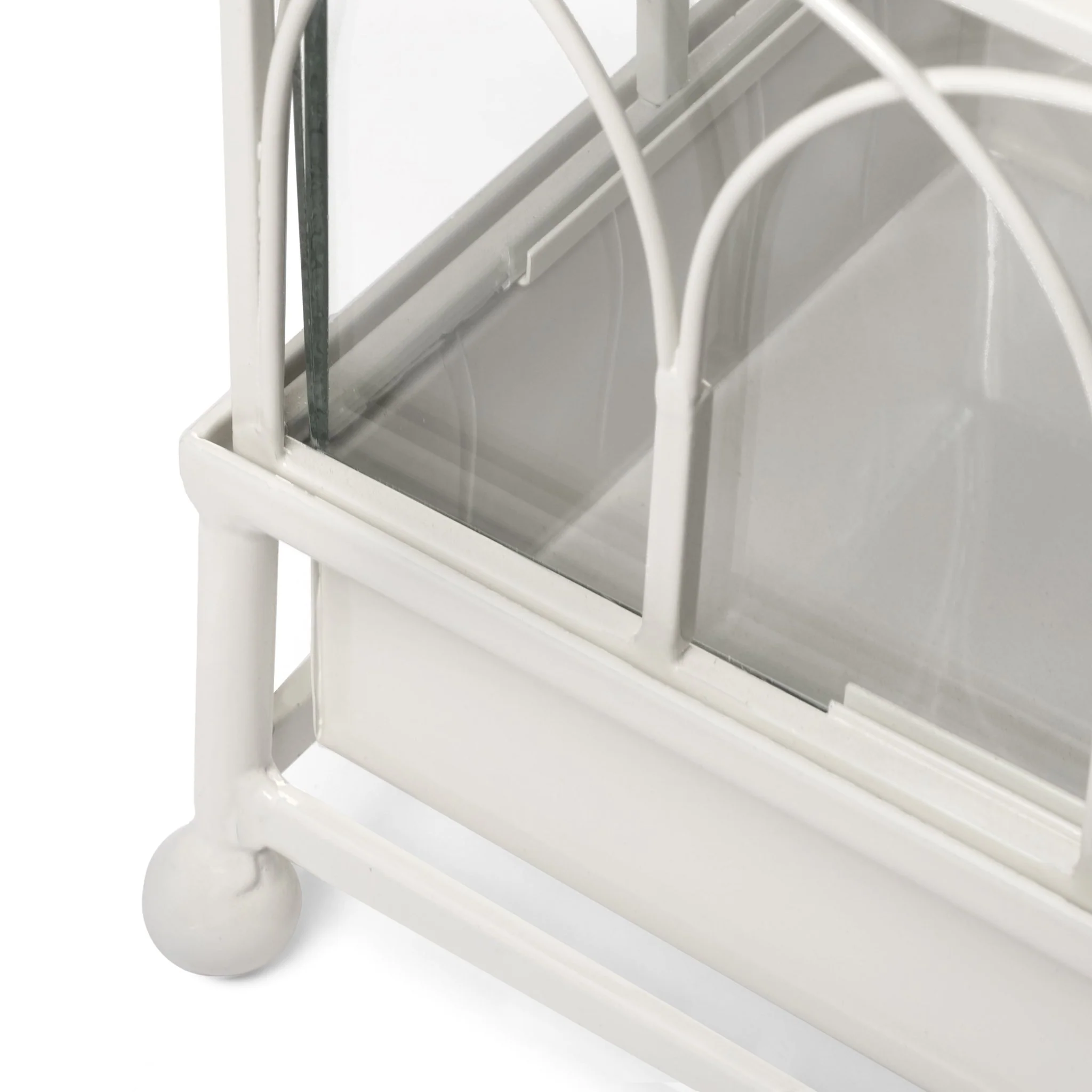 H Potter Conservatory Wardian Case Terrarium – Metal & Glass Tabletop Greenhouse - Image 16