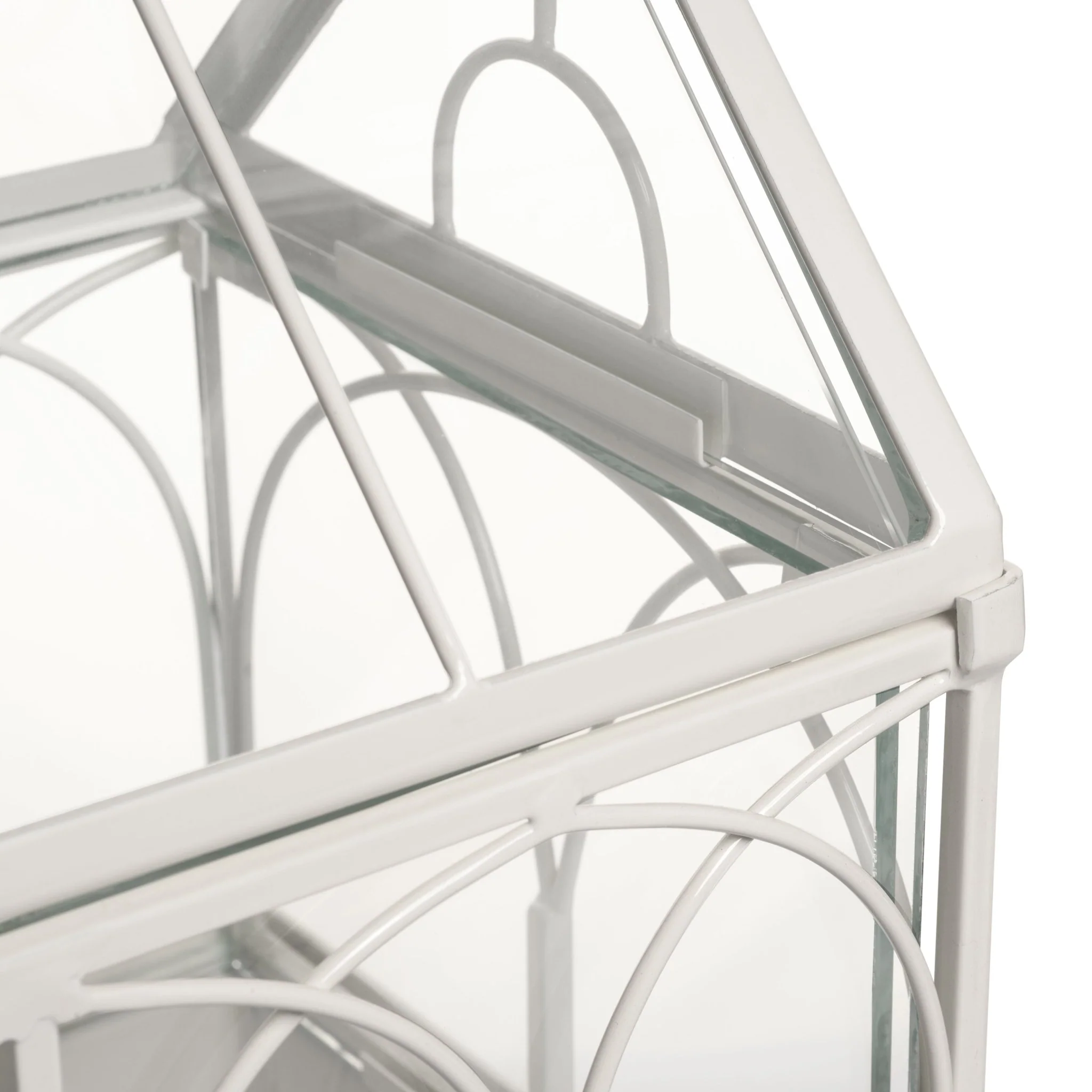 H Potter Conservatory Wardian Case Terrarium – Metal & Glass Tabletop Greenhouse - Image 8