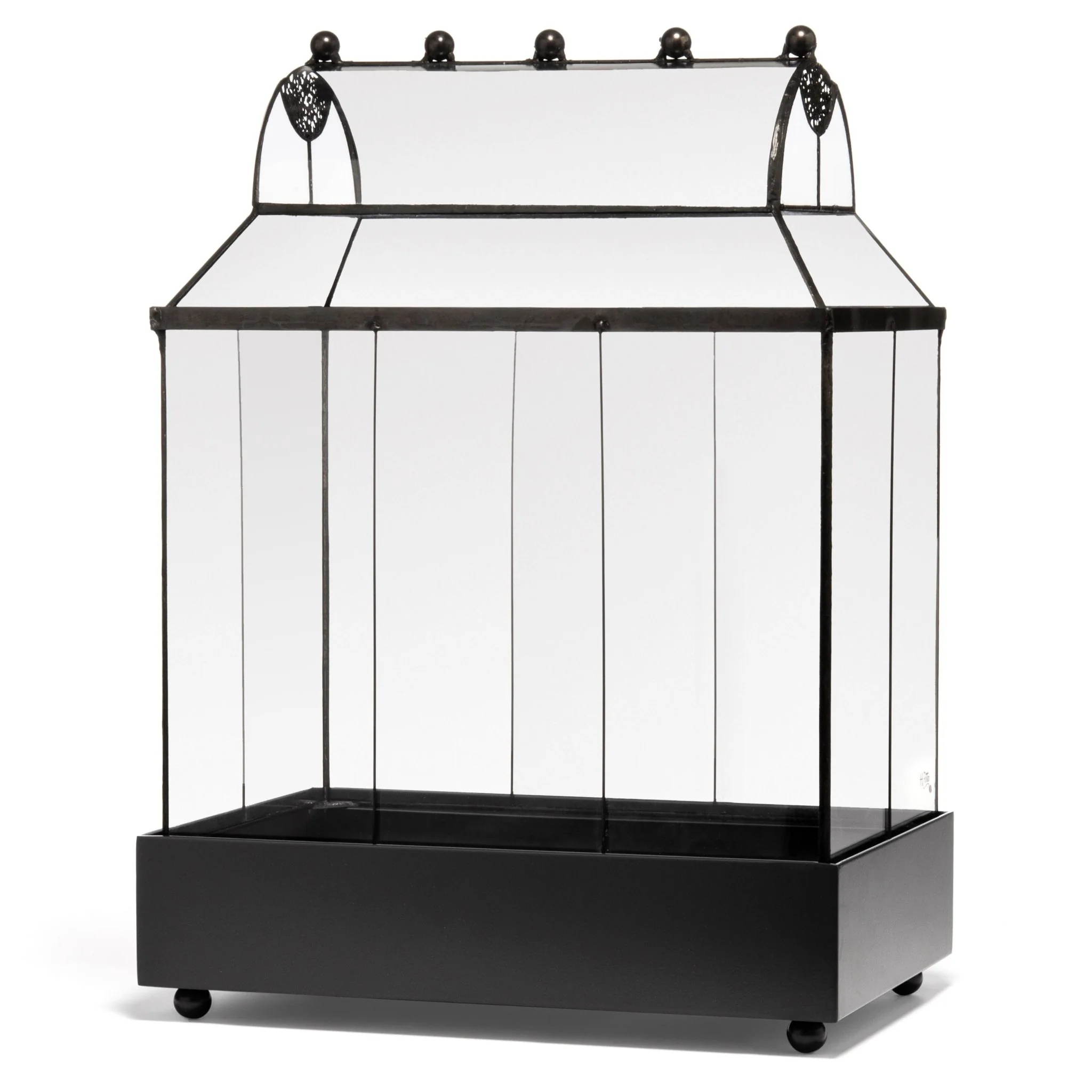 H Potter Glass Terrarium | Heirloom Wardian Case Planter - Image 11