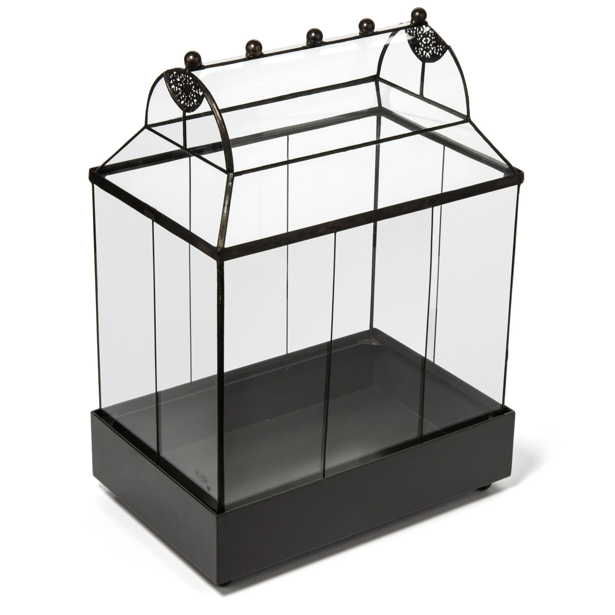 H Potter Glass Terrarium | Heirloom Wardian Case Planter - Image 12