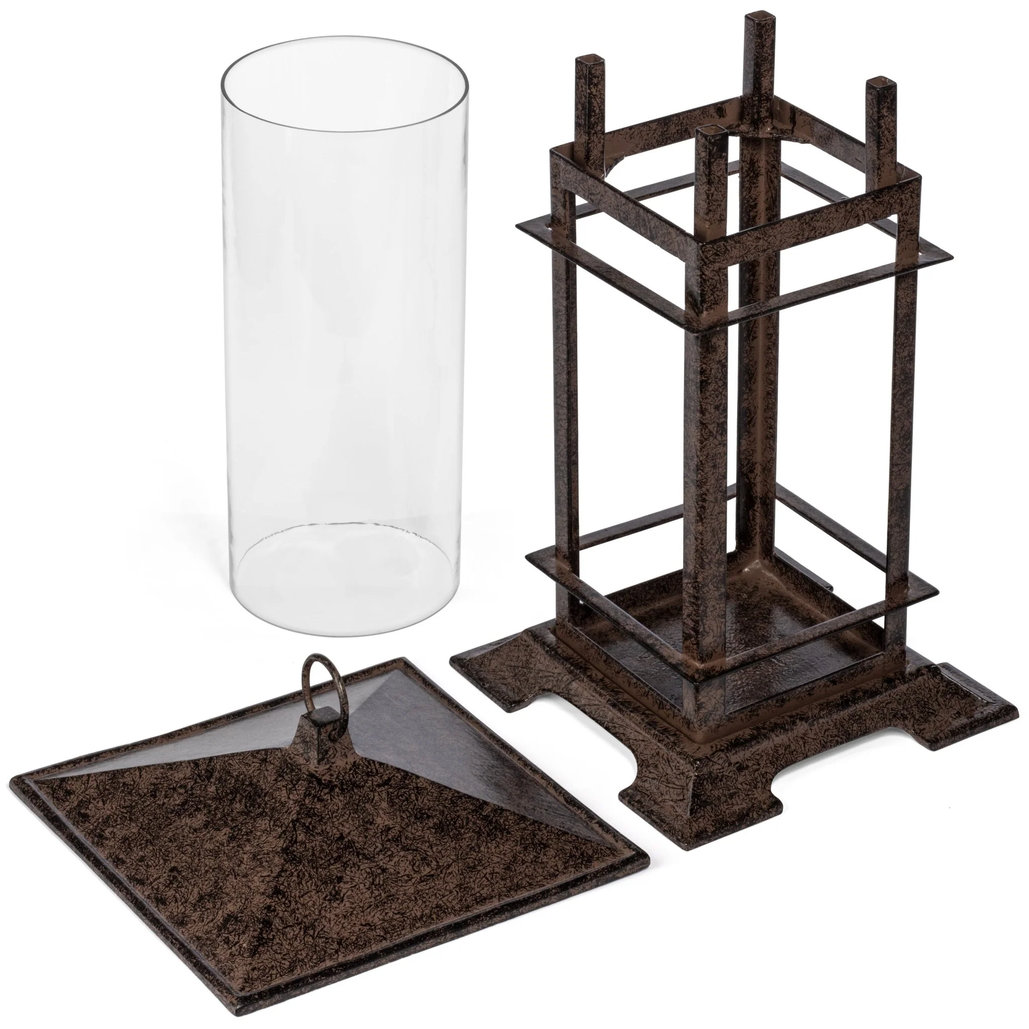 H Potter Lantern | Large Cast Iron Candle Holder | 22.5 Inch - Image 3