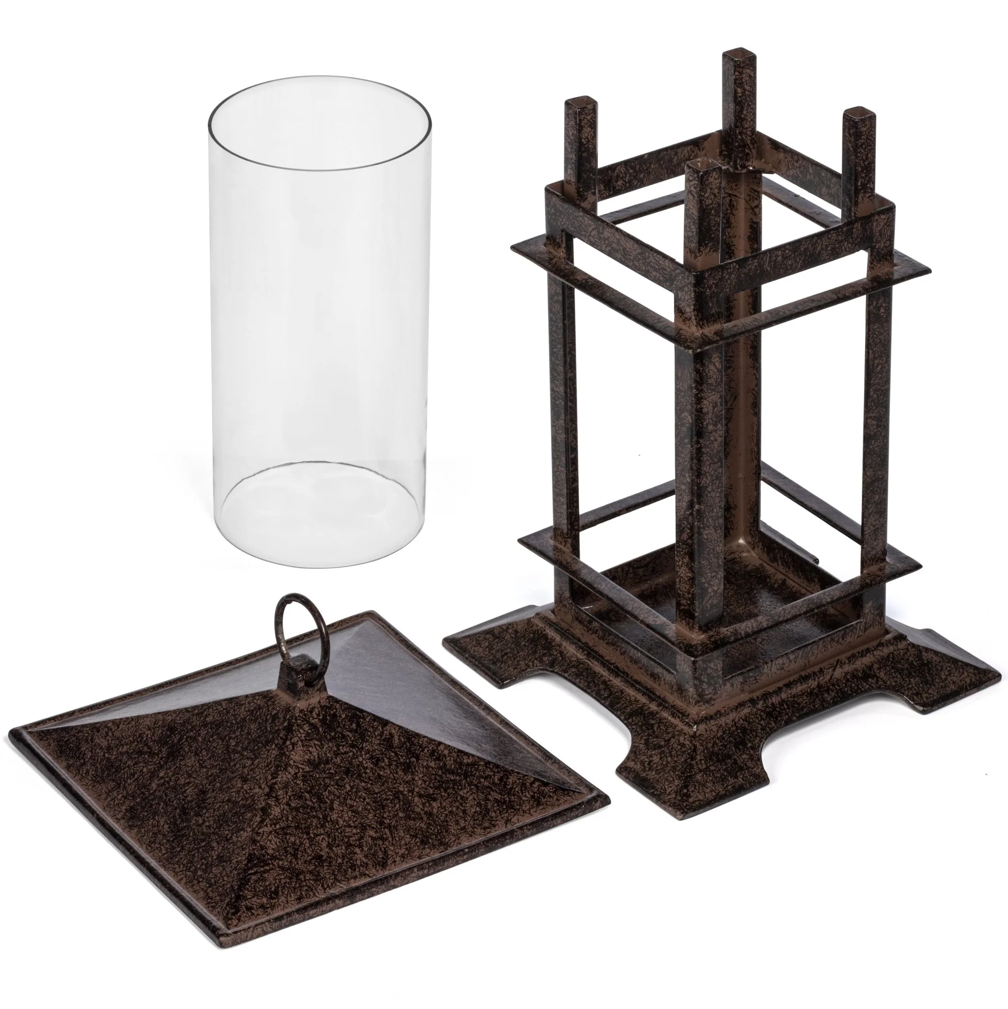 H Potter Lantern | Cast Iron Candle Holder | 18 Inch Tall - Image 3