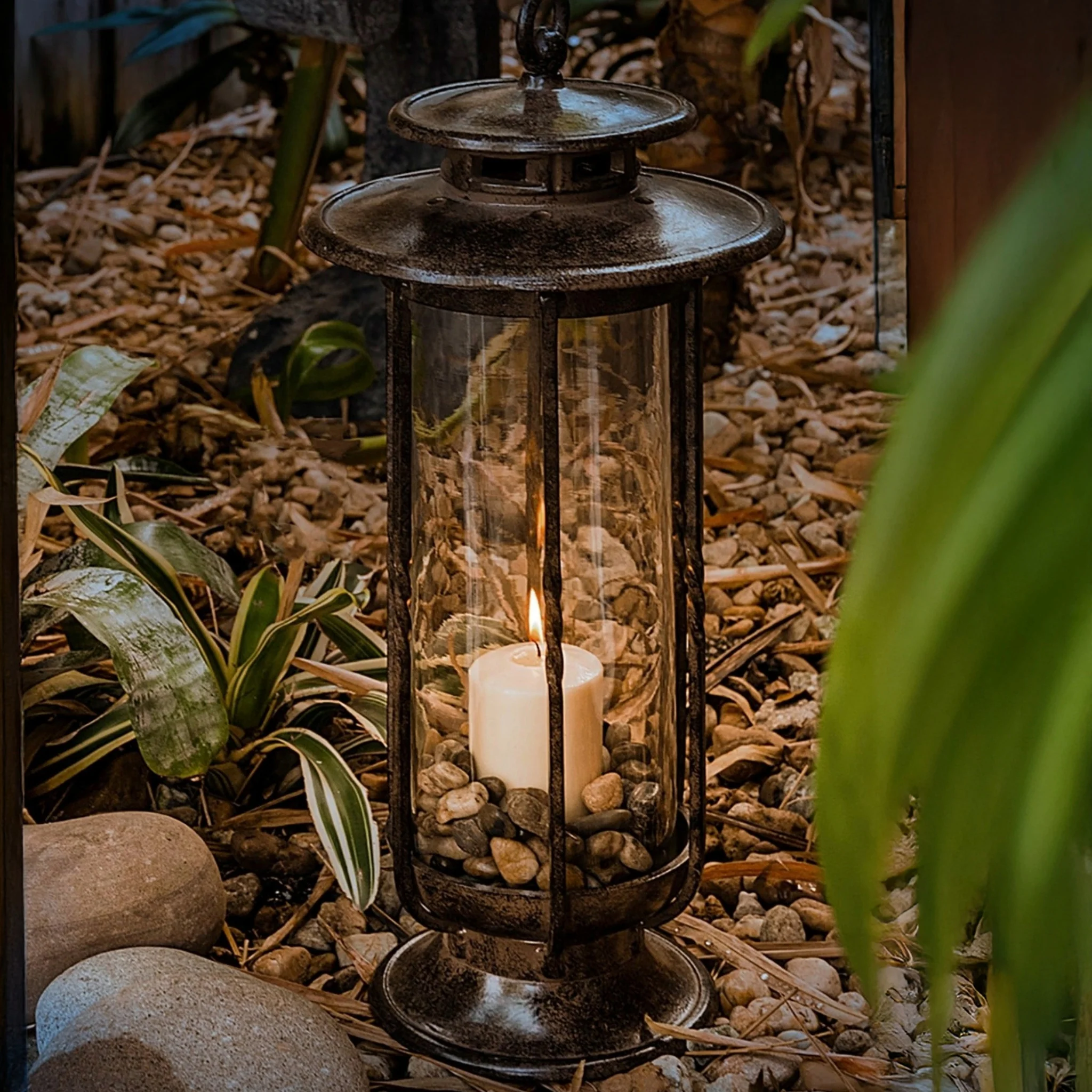 H Potter Lantern - Large 23" Decorative Hurricane Candle Holder Indoor Outdoor - Image 7