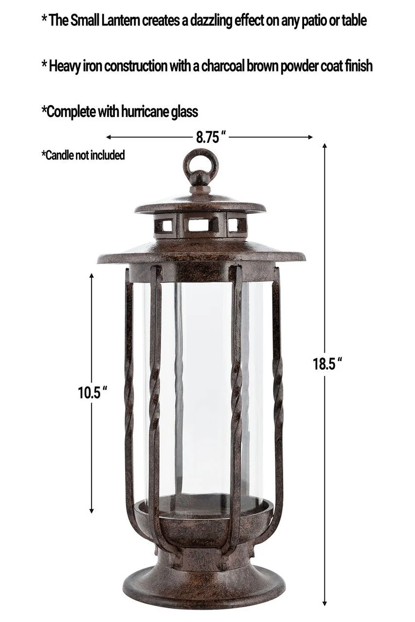 H Potter Lantern - 19" Decorative Hurricane Candle Holder Indoor Outdoor - Image 3