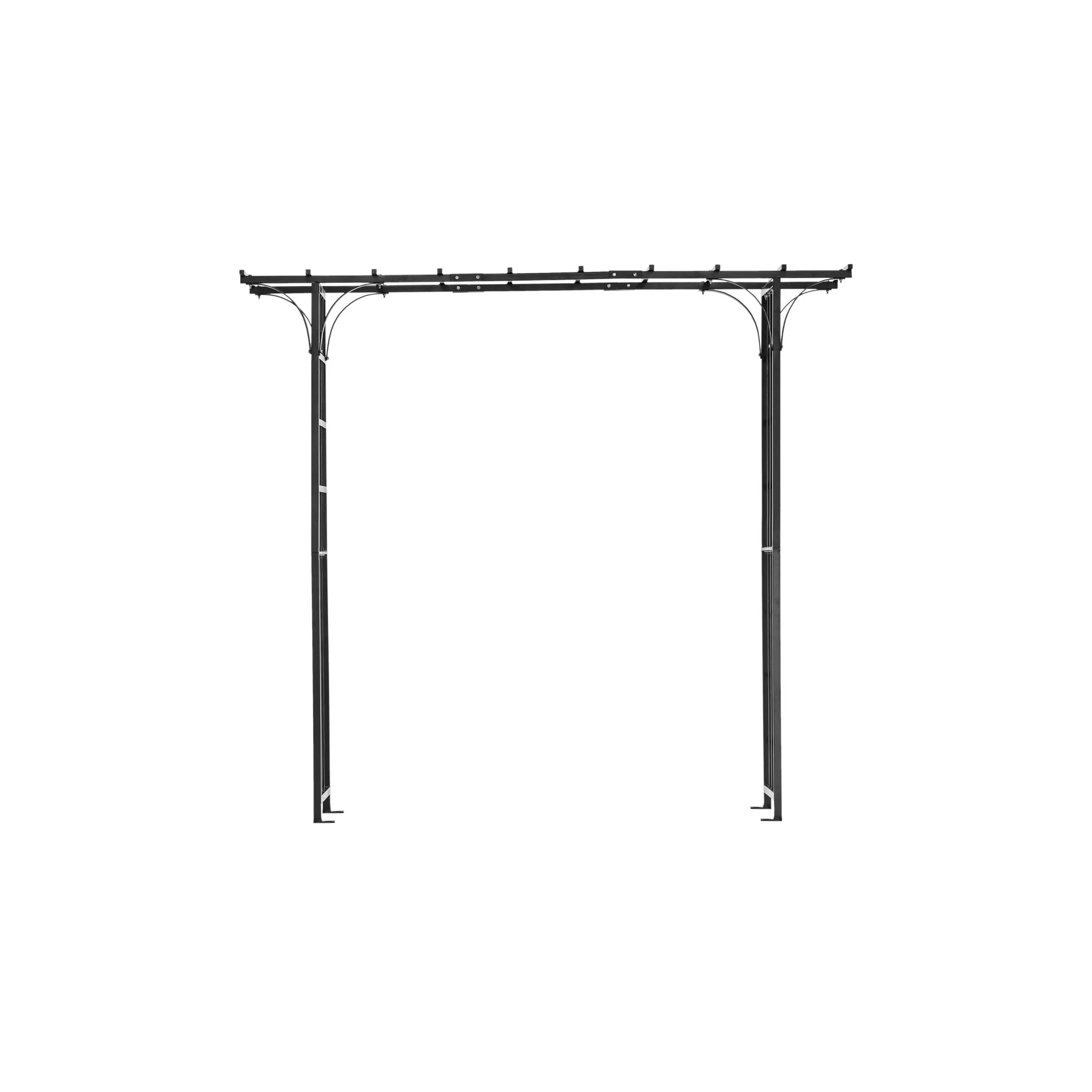 H Potter Eden Park Arbor Arch - 69 Inch Wide Freestanding Arch - Image 3