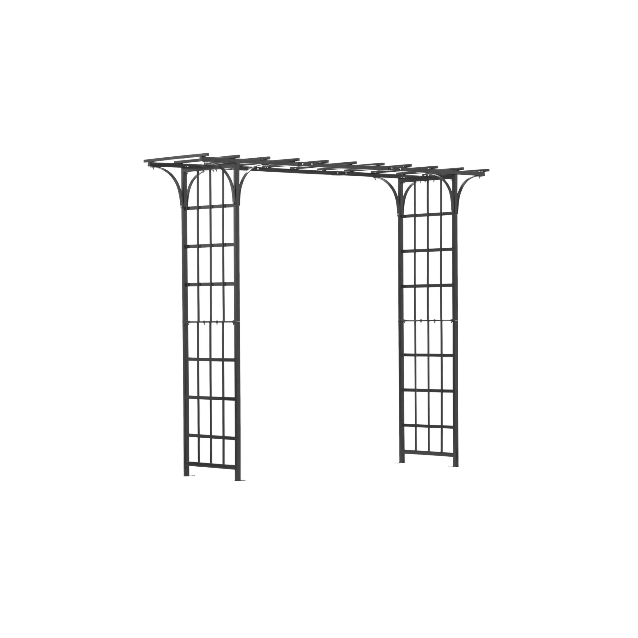 H Potter Eden Park Arbor Arch - 77 Inch Wide Freestanding Arch - Image 4