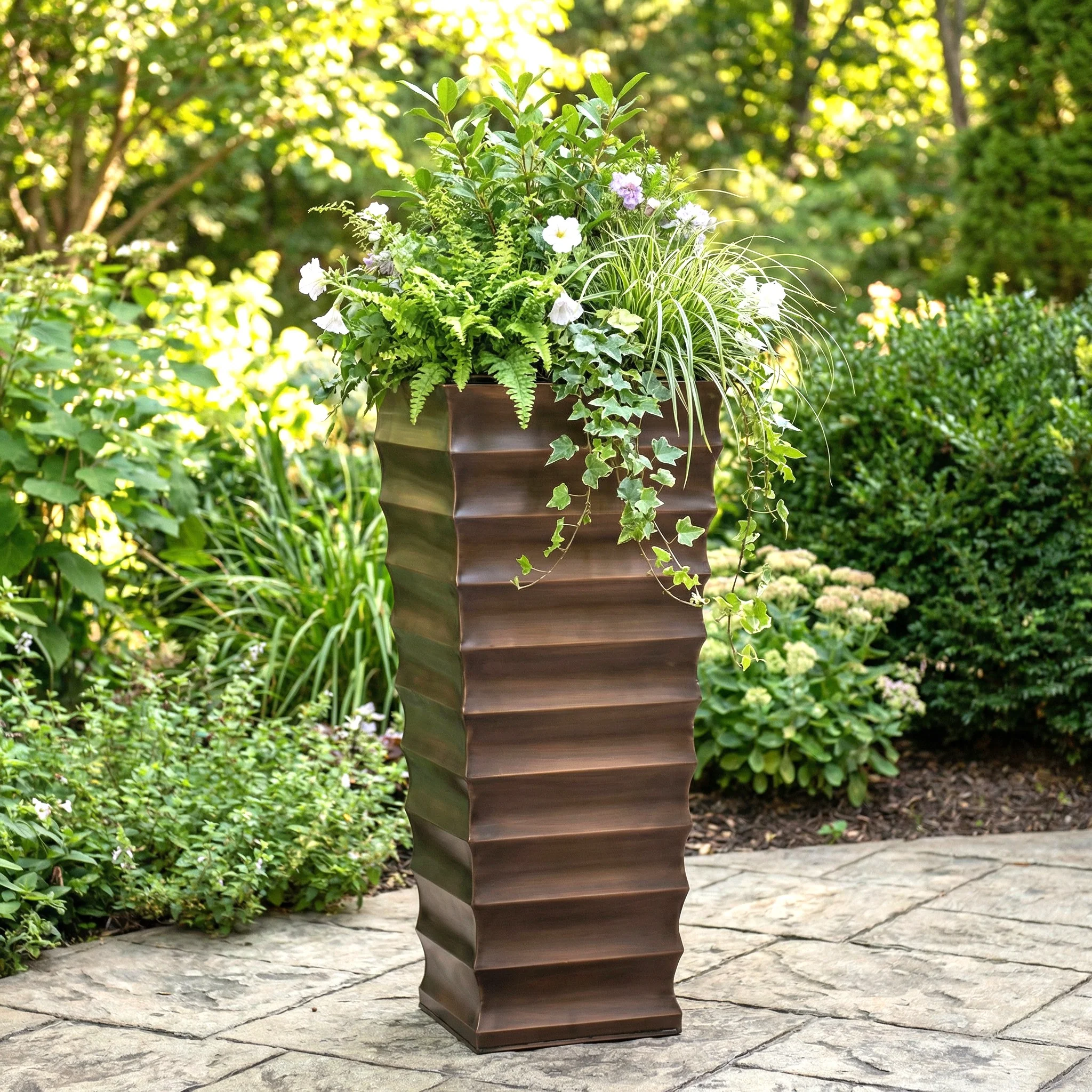 H Potter 36" Tall Vertical Garden Statement Planter - Image 13