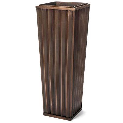 H Potter Tall Antique Copper Planter 36 Inch – Indoor Outdoor Entryway Planter - Image 3