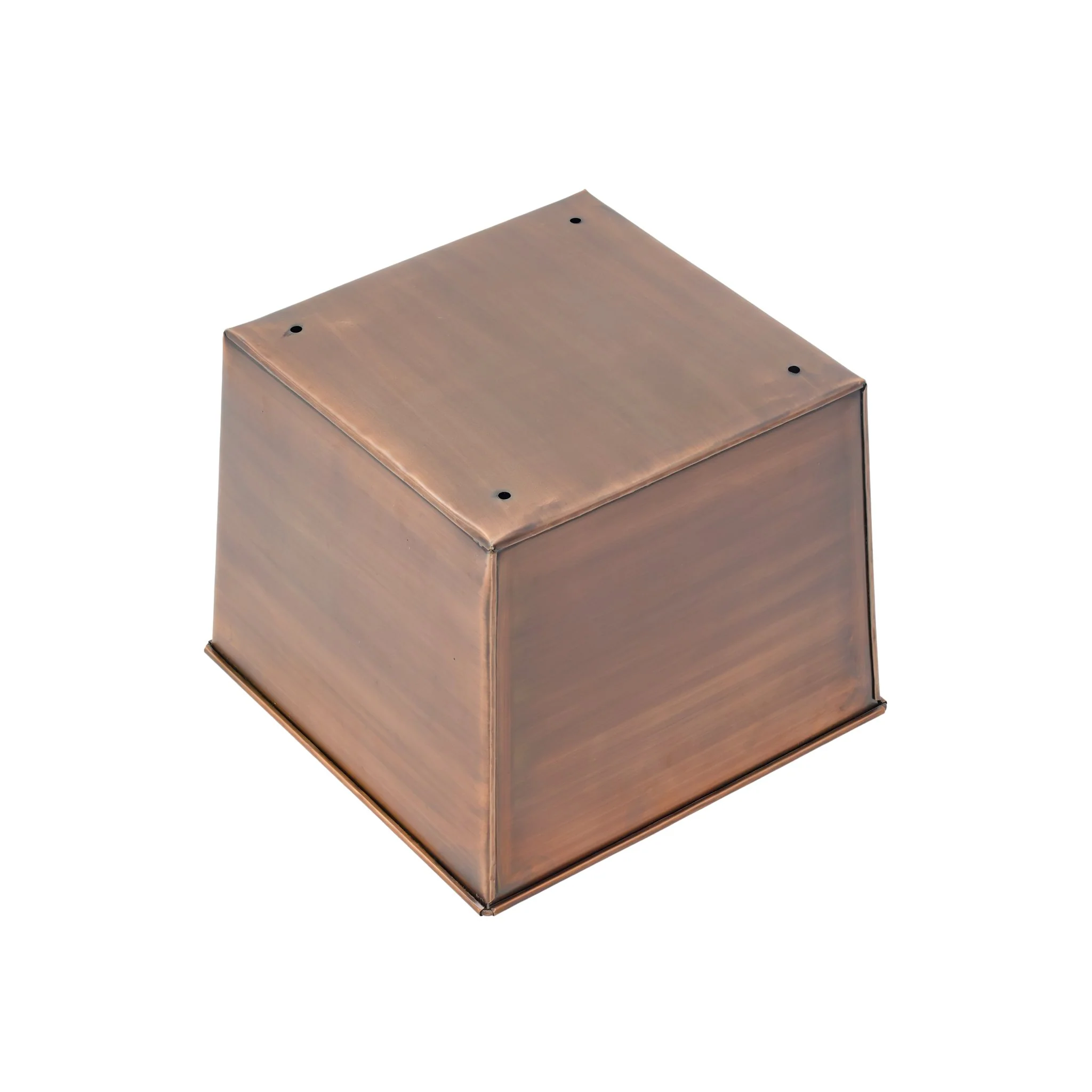H Potter Carrington Tall Antique Copper Planter | 33" Tapered Indoor Outdoor Planter - Image 9
