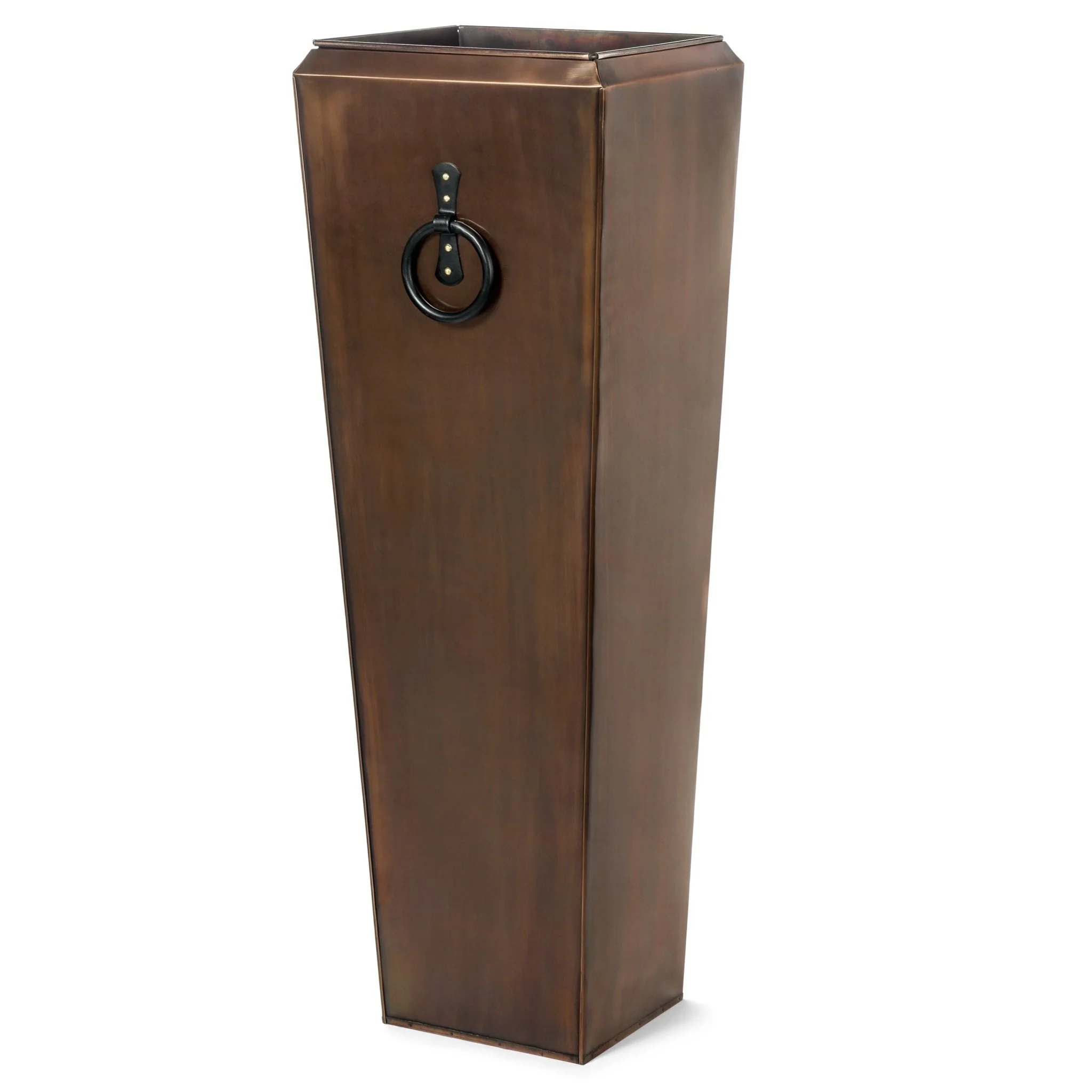 H Potter Santa Fe Tall Planter Set | Antique Copper Indoor Outdoor Planters - Image 11