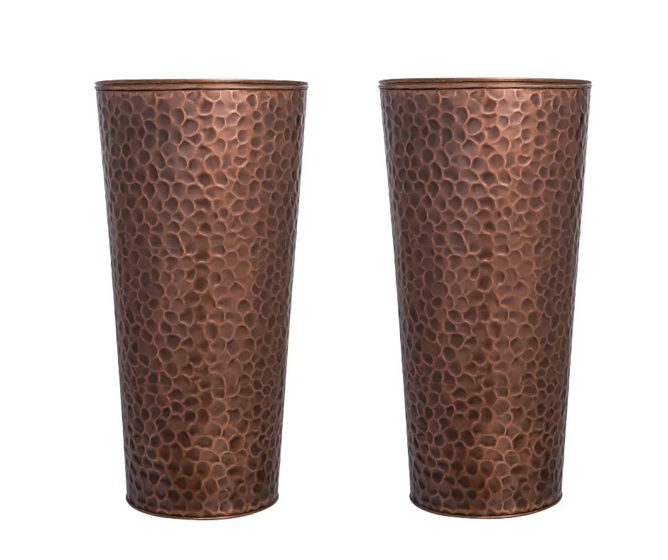 H Potter Hand Hammered Planter GAR568 - Image 15