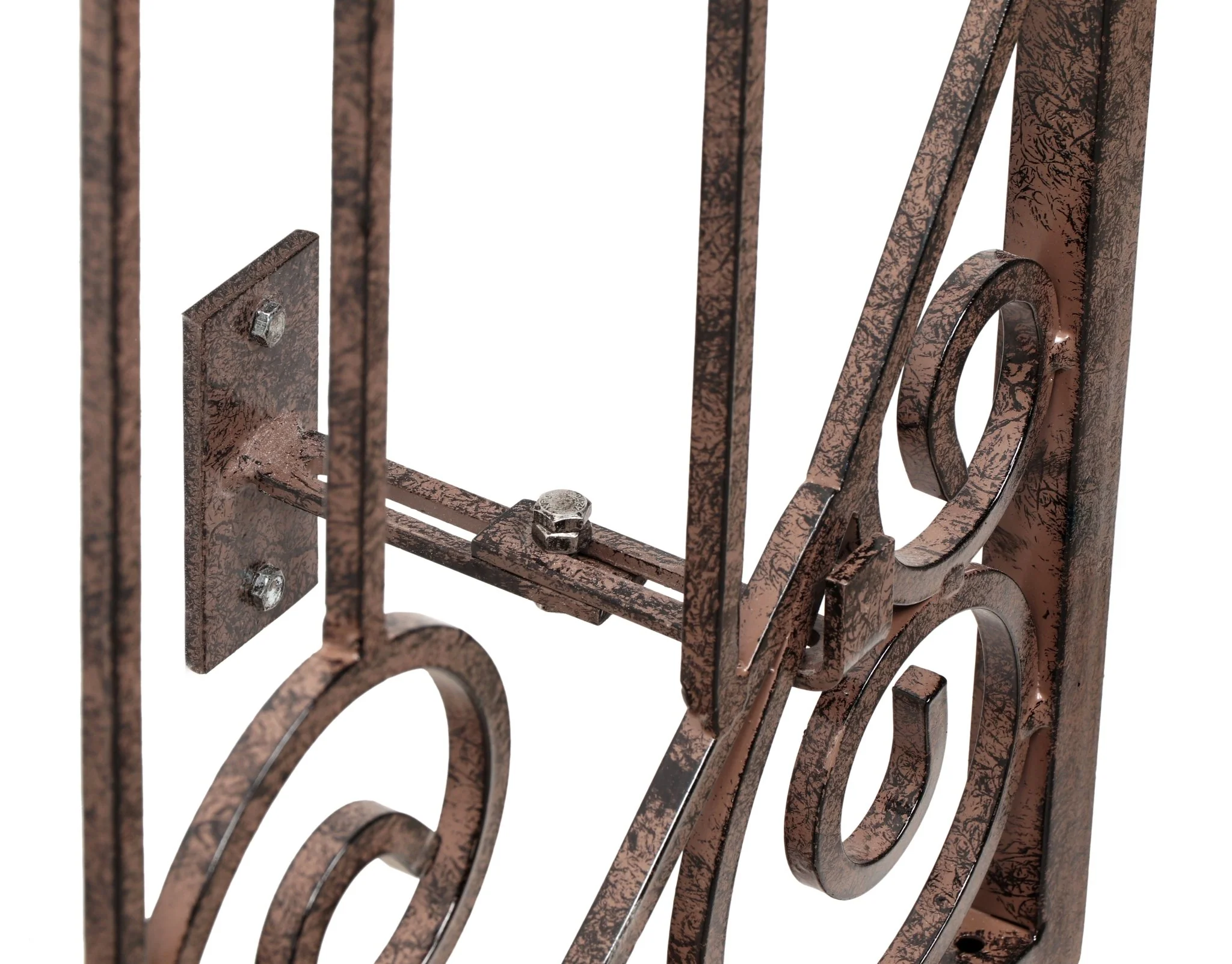 H Potter Lenox Estate Wall Trellis – 8ft Tall Iron Garden Screen - Charcoal Brown - Image 9