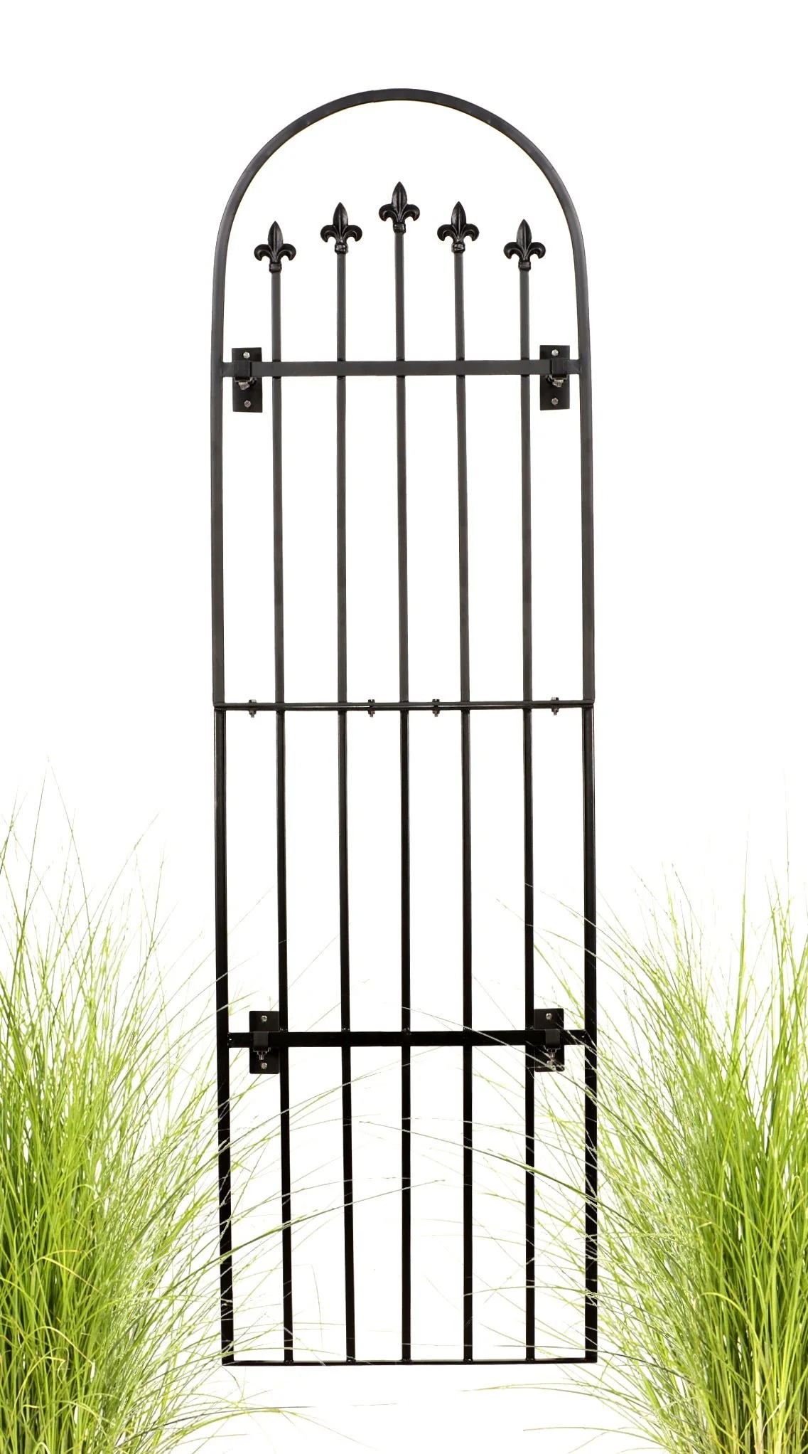 H Potter Verona Garden Wall Trellis – Heavy Duty Metal - Black Finish - 80.75" Tall - Image 5
