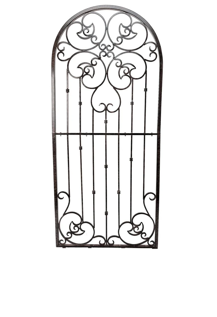 H Potter Legacy Wall Trellis - Set of 2 – 6 Ft Tall Iron Garden Screen - Charcoal Brown - Image 12