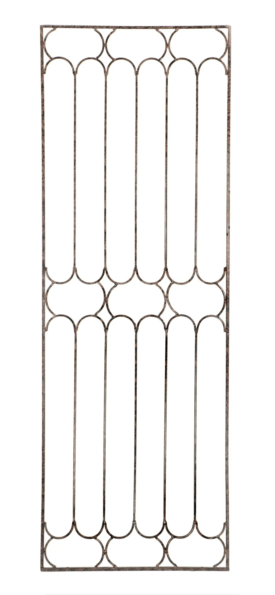 H Potter Carlisle Wall Trellis - Set of 2 – 69" Tall Iron Garden Screens - Charcoal Brown - Image 6