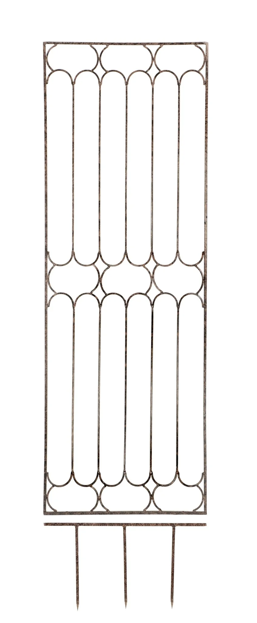 H Potter Carlisle Wall Trellis - Set of 2 – 69" Tall Iron Garden Screens - Charcoal Brown - Image 7