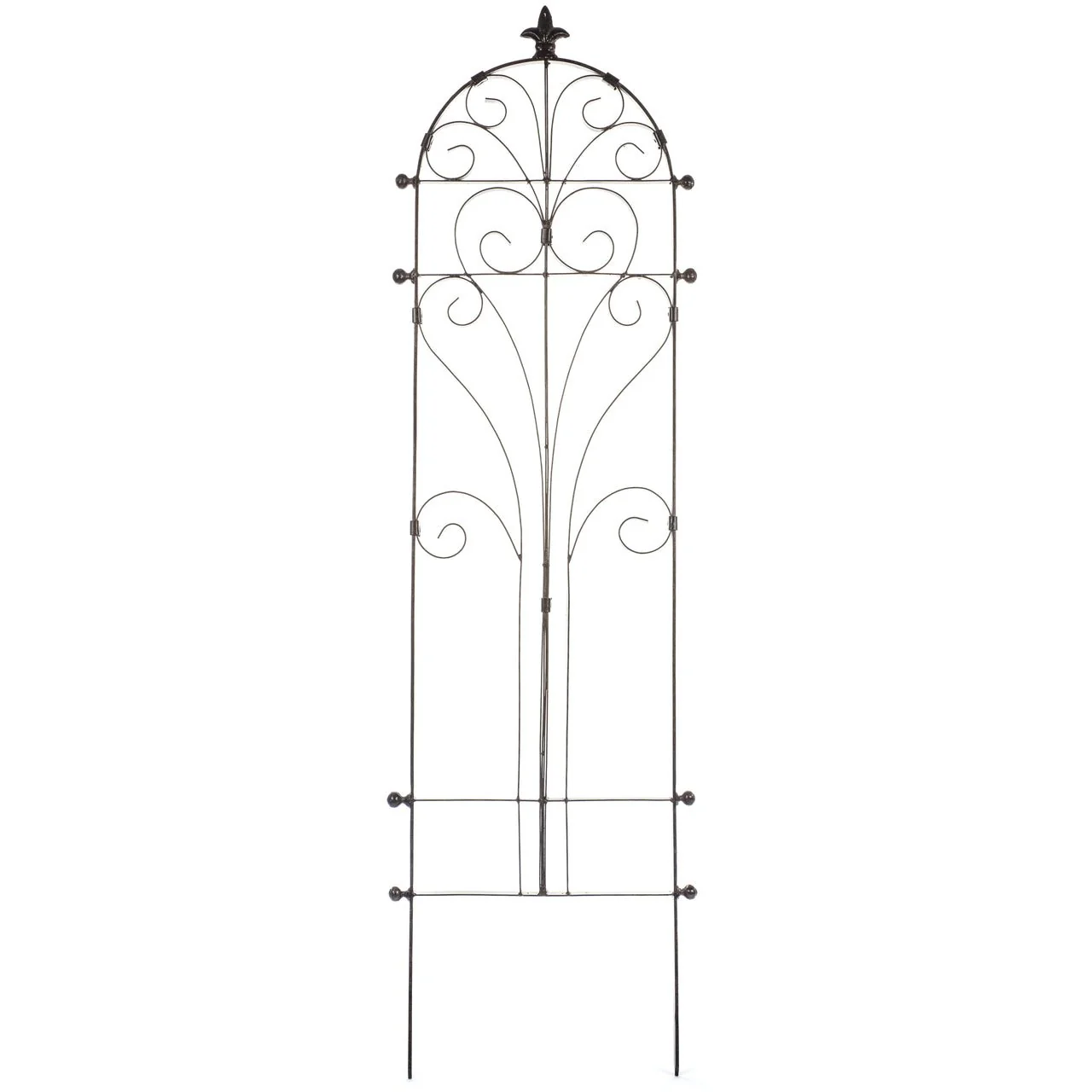 H Potter Italian Wall Trellis - Set of 2 - Iron Garden Screens - 68" Tall - Image 5