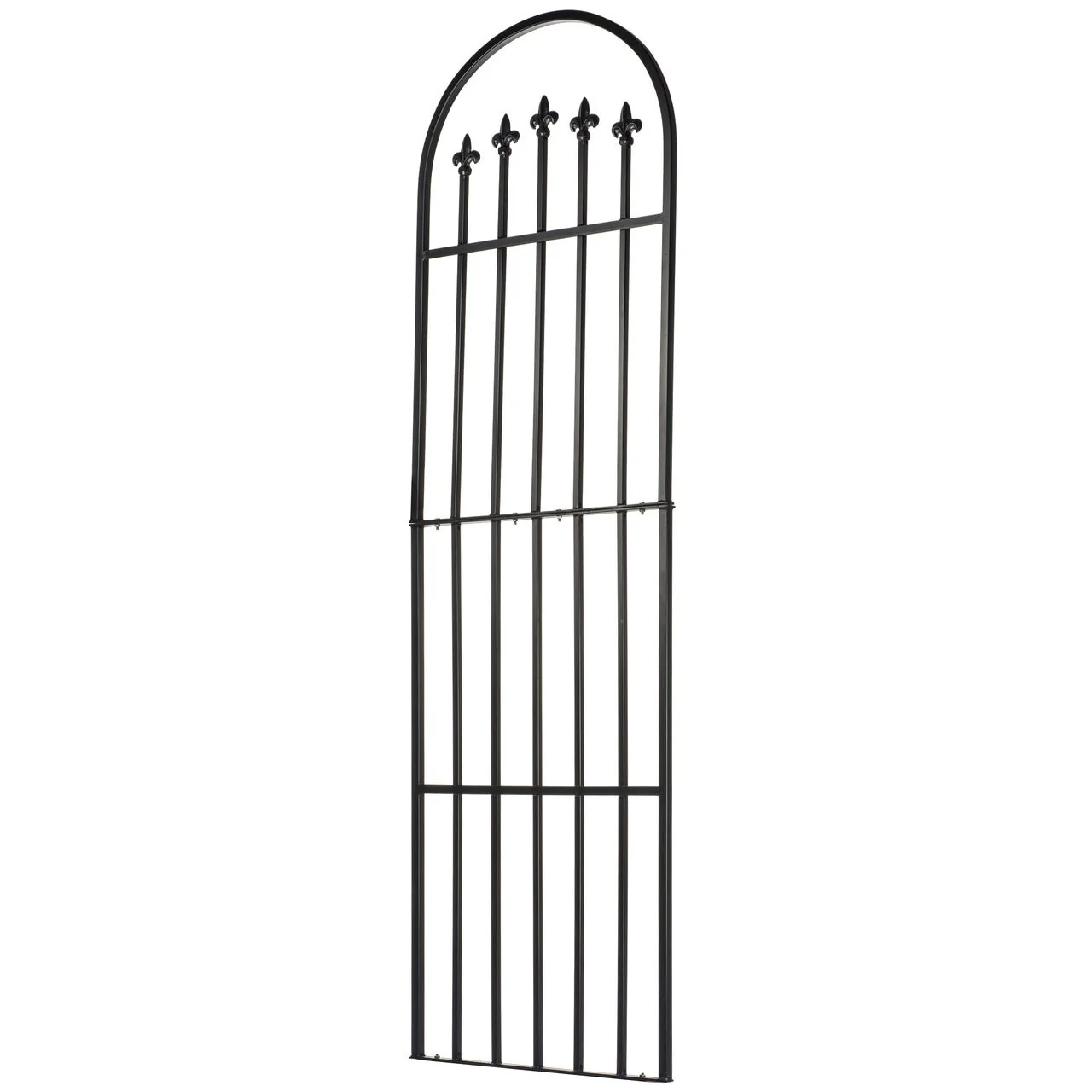 H Potter Verona Garden Wall Trellis - Set of 2 – Heavy Duty Iron - Black Finish - 80.75" Tall - Image 9