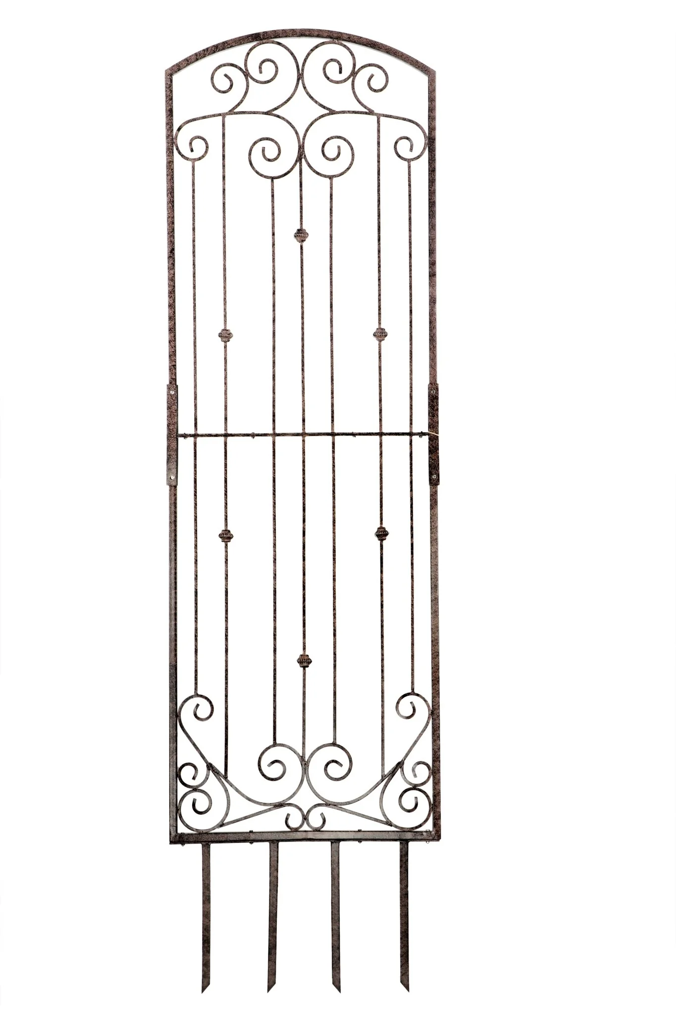H Potter Lenox Estate Wall Trellis - Set of 3 – 8 Ft Tall Iron Garden Screens - Charcoal Brown - Image 14