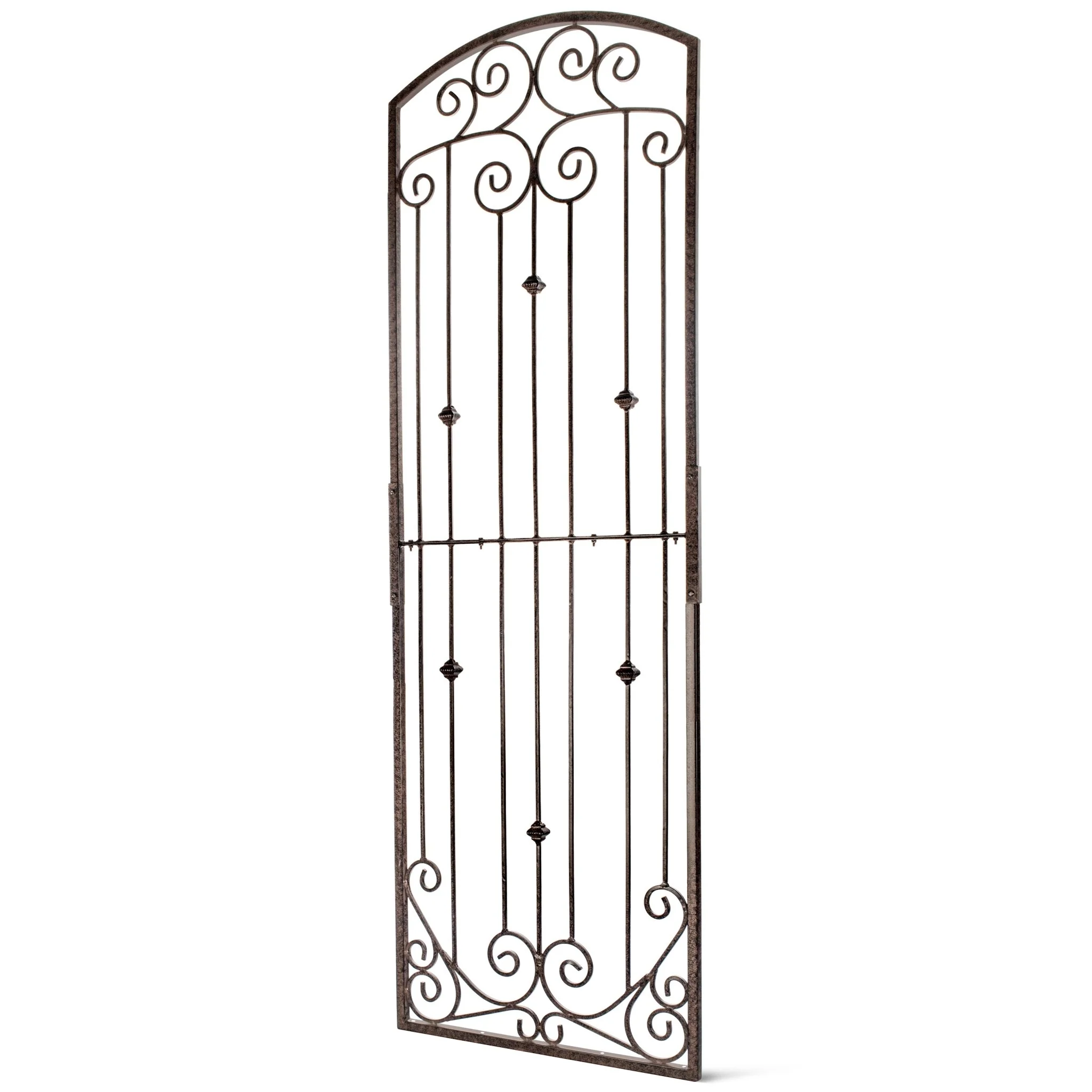 H Potter Lenox Estate Trellis - 8ft Tall Iron Garden Trellis - Freestanding Screen - Image 6