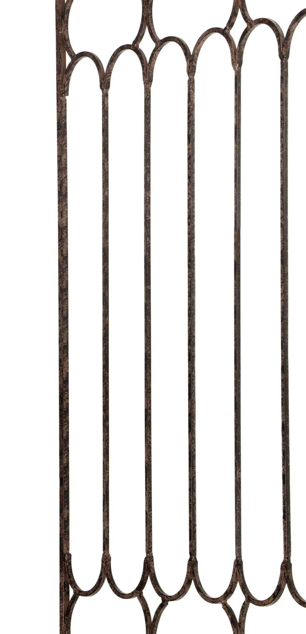 H Potter Carlisle Wall Trellis - Set of 3 – 69" Tall Iron Garden Screens - Charcoal Brown - Image 8