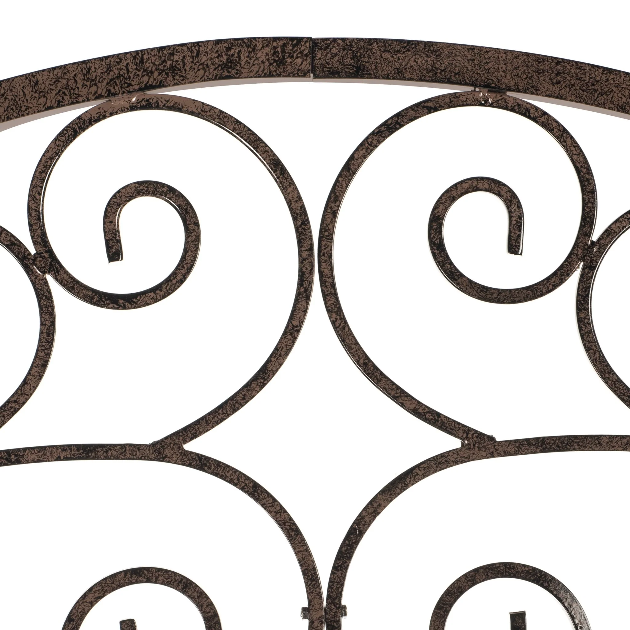 H Potter Lenox Estate Garden Trellis – 6ft Tall Freestanding Iron Garden Screen - GAR602 - Image 11
