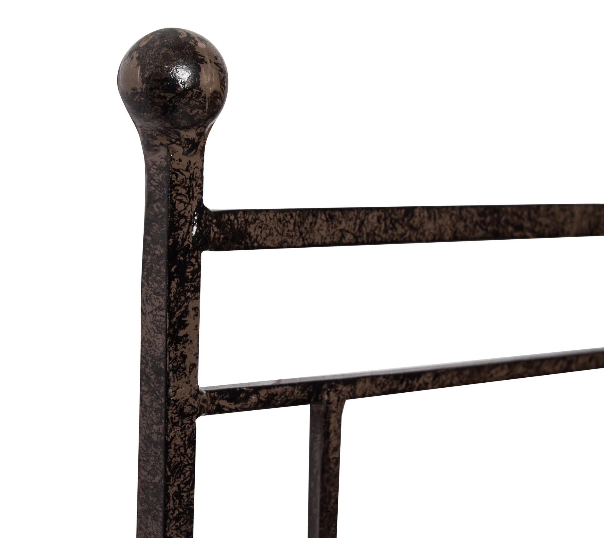 H Potter Delaney Freestanding Trellis – 69" Tall Charcoal Brown - Iron Garden Screen - Image 9