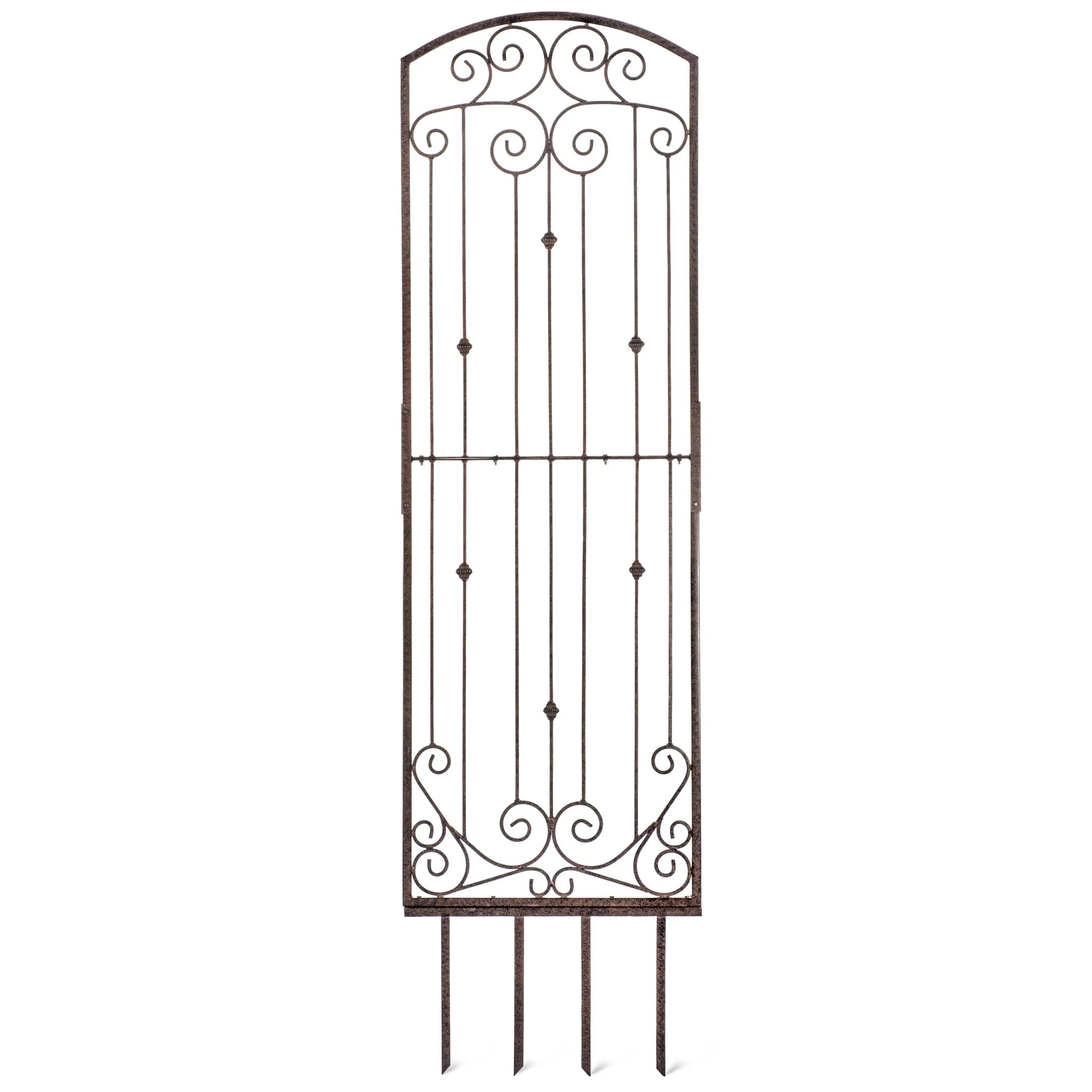 H Potter Lenox Estate Trellis - 8ft Tall Iron Garden Trellis - Freestanding Screen - Image 5