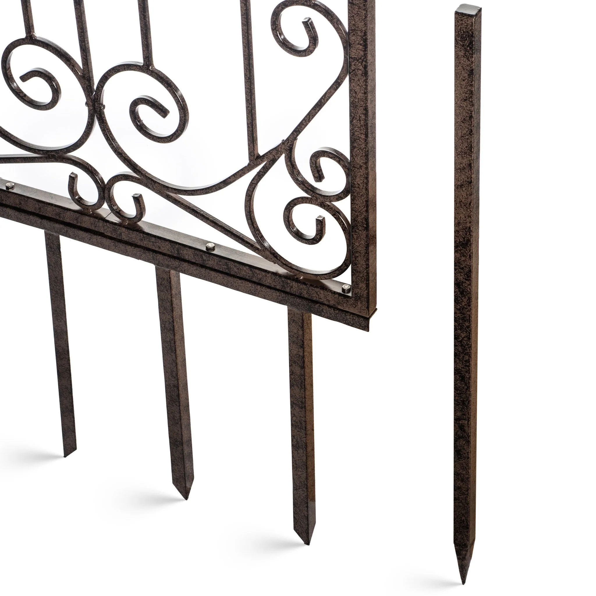 H Potter Lenox Estate Trellis - 8ft Tall Iron Garden Trellis - Freestanding Screen - Image 8