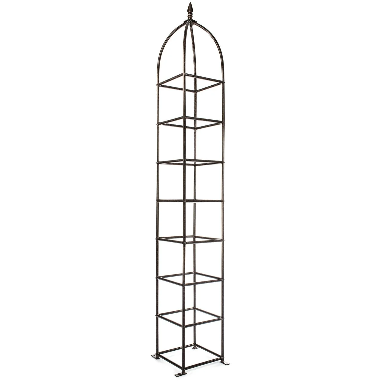 H Potter Chic Farming Obelisk Trellis 12" Square 101" Tall - Image 9
