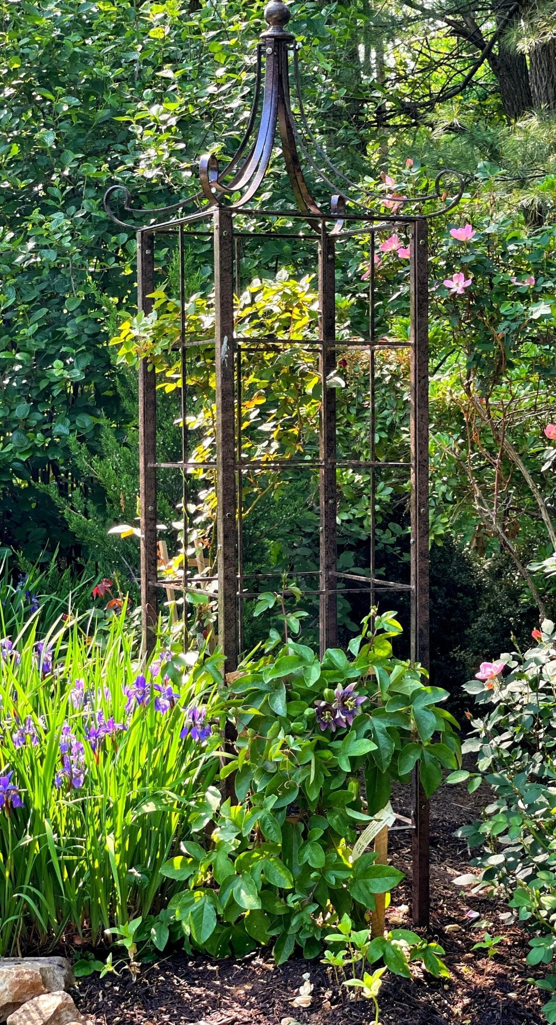 H Potter Architectural Estate Obelisk Trellis for Climbing Plants (87.75") - Image 5
