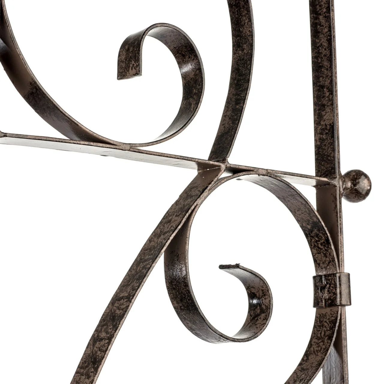 H Potter Large Italian Iron Garden Trellis - Freestanding - Heavy Duty - Image 8
