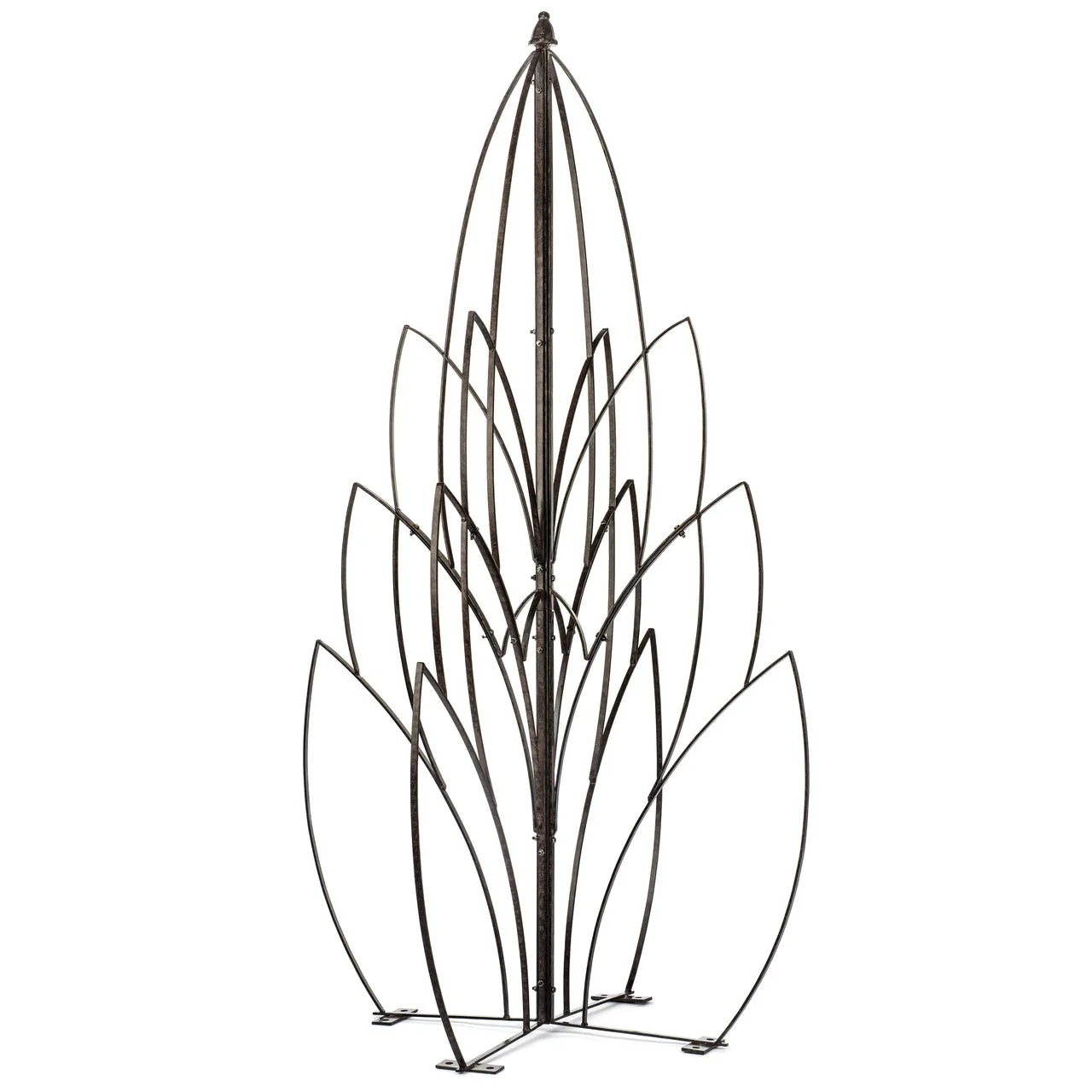 H Potter Lotus Bud Garden Trellis Metal Yard Art - Image 7
