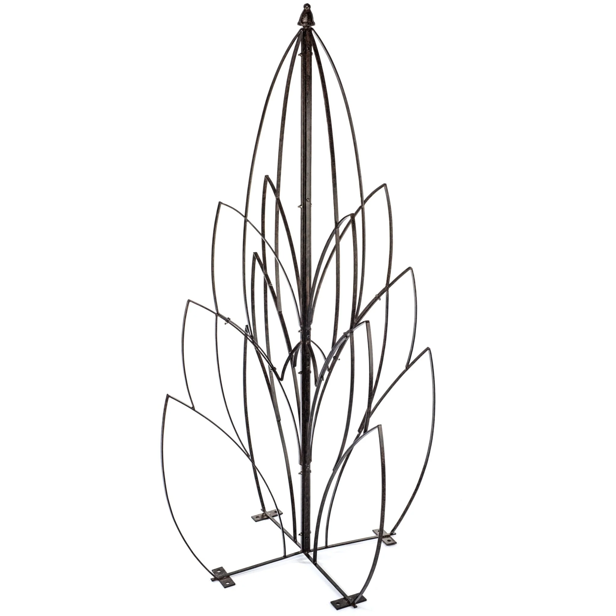 H Potter Lotus Bud Garden Trellis Metal Yard Art - Image 8