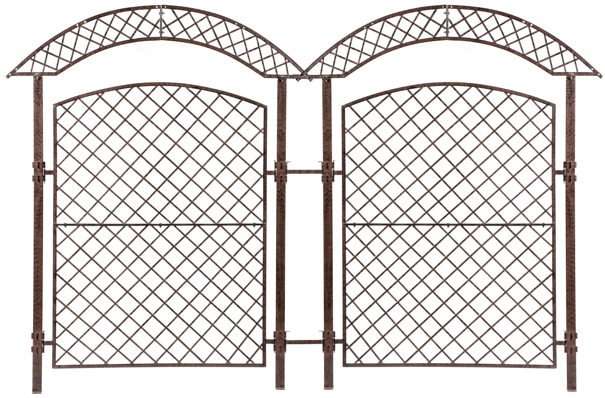 H Potter Savannah Metal Garden Trellis - Freestanding - Large Heavy Duty Screen Set of Two - Image 2