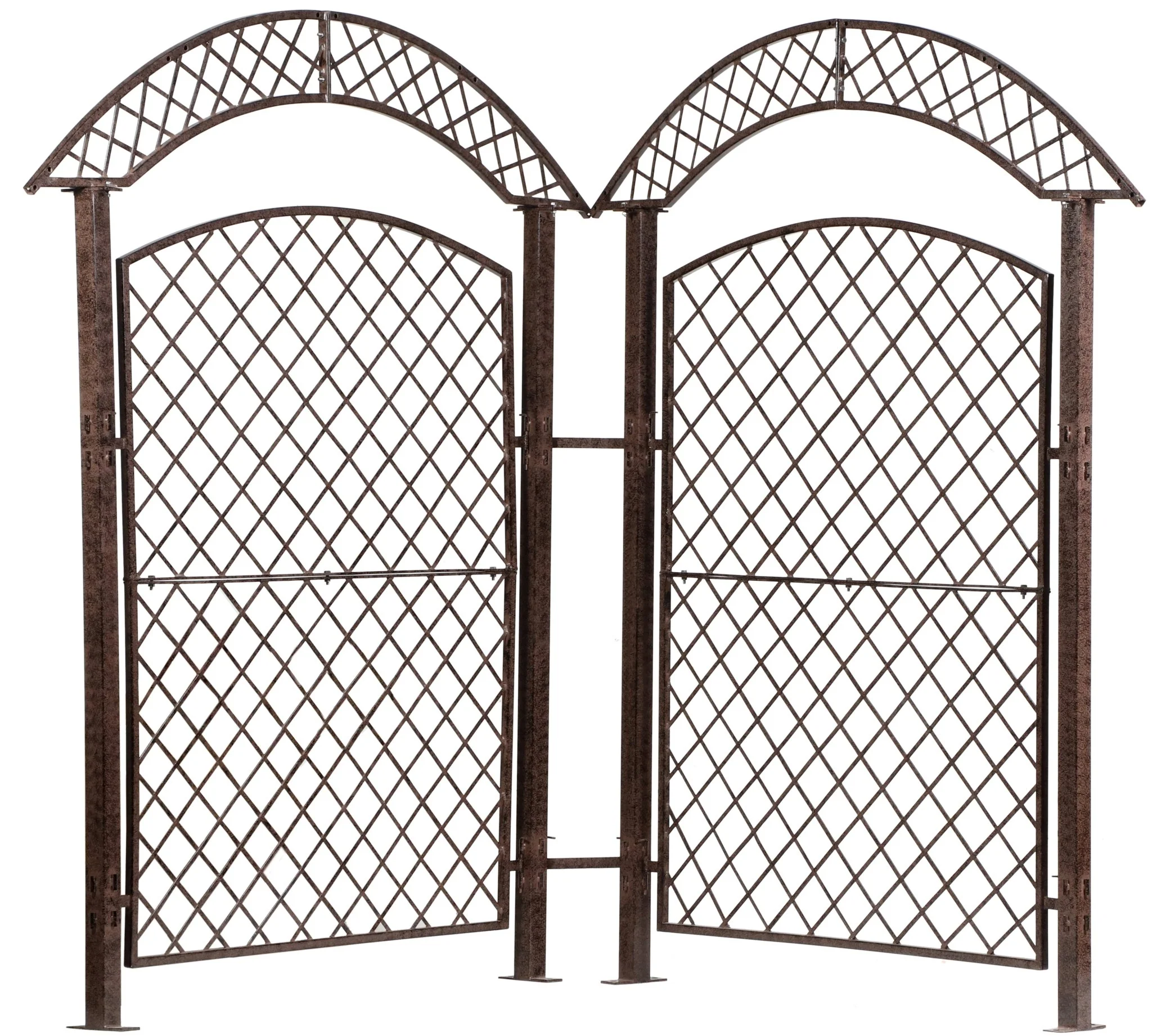 H Potter Savannah Metal Garden Trellis - Freestanding - Large Heavy Duty Screen Set of Two - Image 4