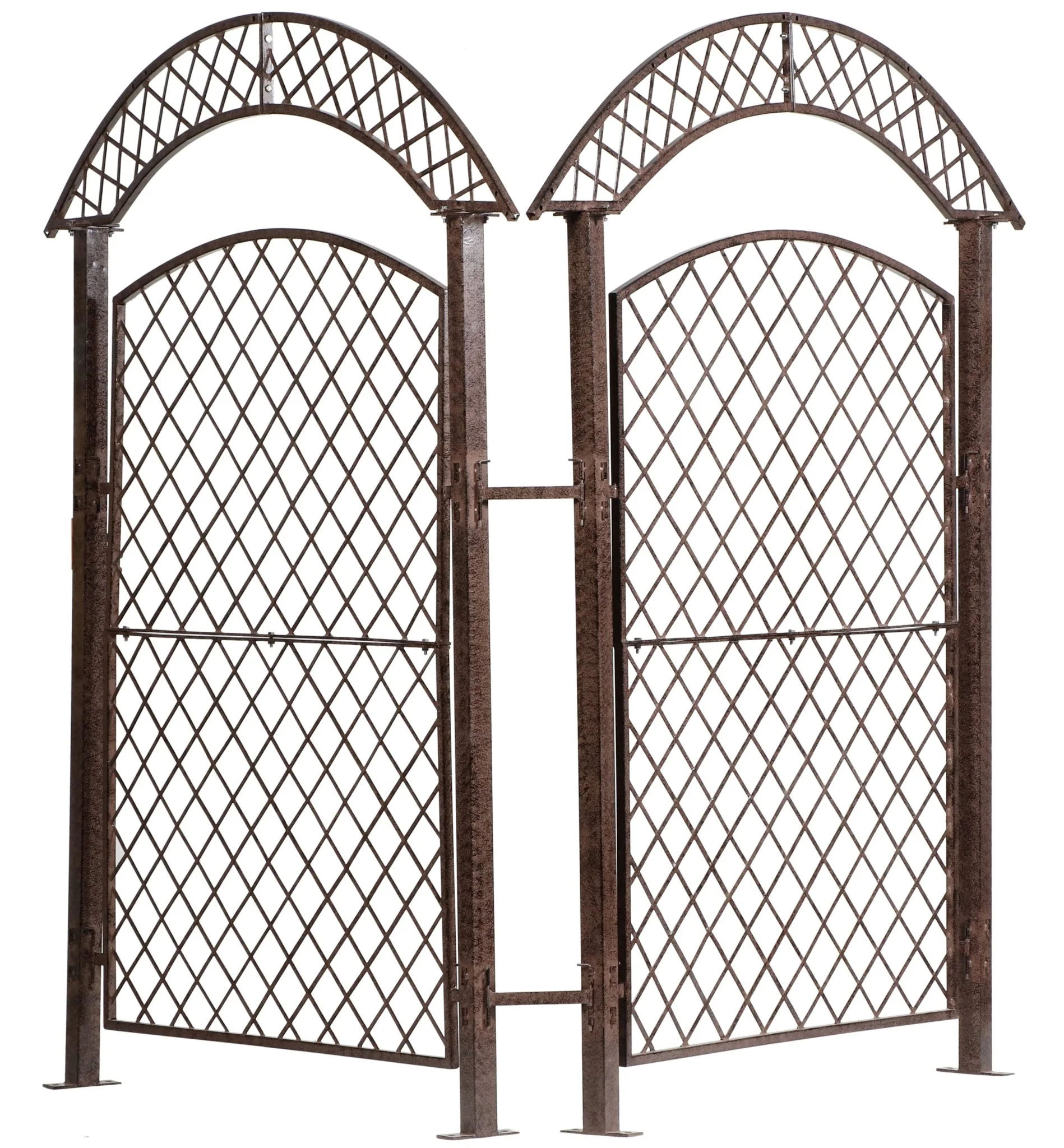 H Potter Savannah Metal Garden Trellis - Freestanding - Large Heavy Duty Screen Set of Two - Image 8