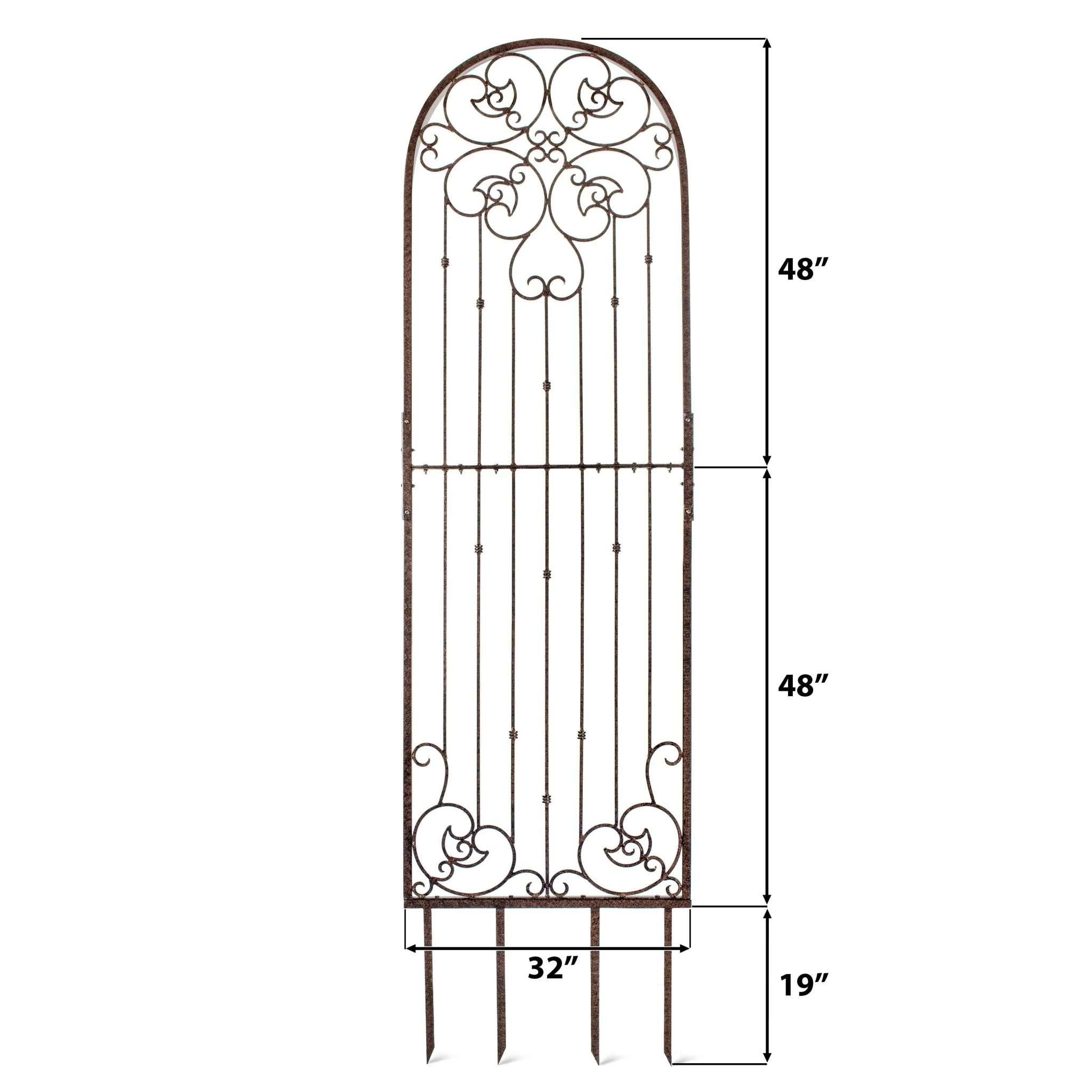 H Potter Legacy Freestanding Trellis - 8 ft Tall - Freestanding Garden Panel - Image 3