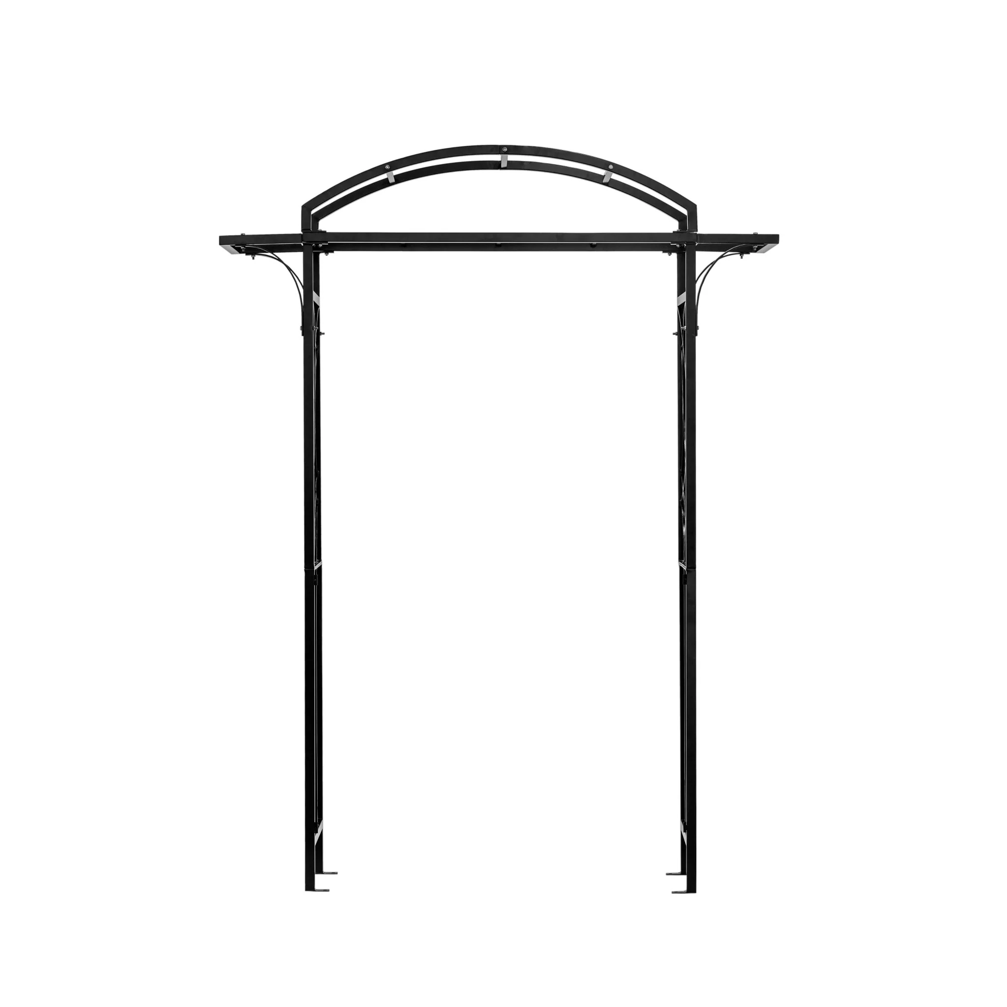 H Potter Geometric Garden Arbor – Heavy Duty Freestanding Arch - Image 5