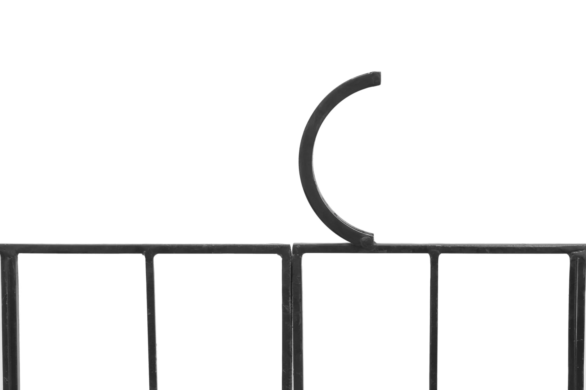 H Potter Geometric Garden Arbor with Gate - Heavy Duty Gateway Arch - Image 9