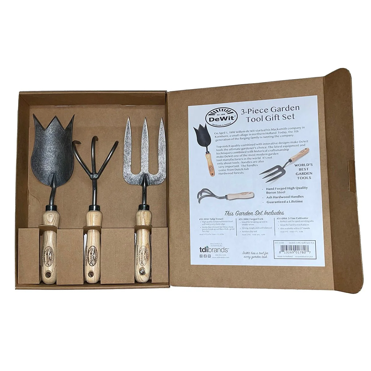 H Potter Bulb Planting Tool Gift Set – DeWit 3 Piece Essentials - Image 3
