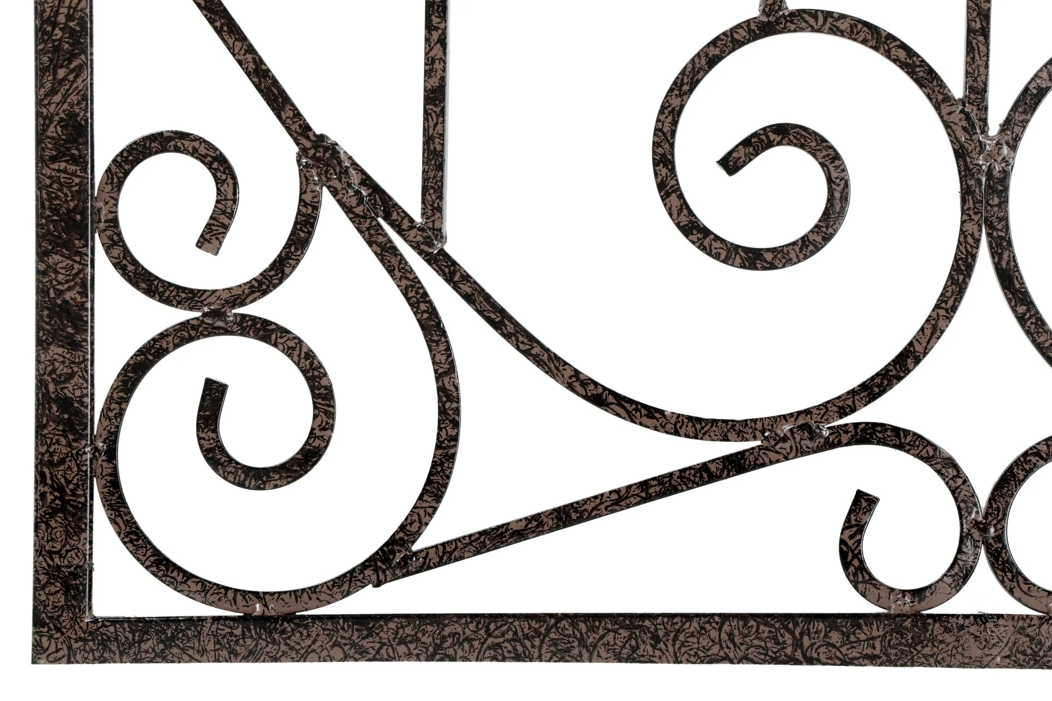 H Potter Lenox Estate Wall Trellis - 8 Ft Tall Iron Garden Screens - Black Finish - Image 9