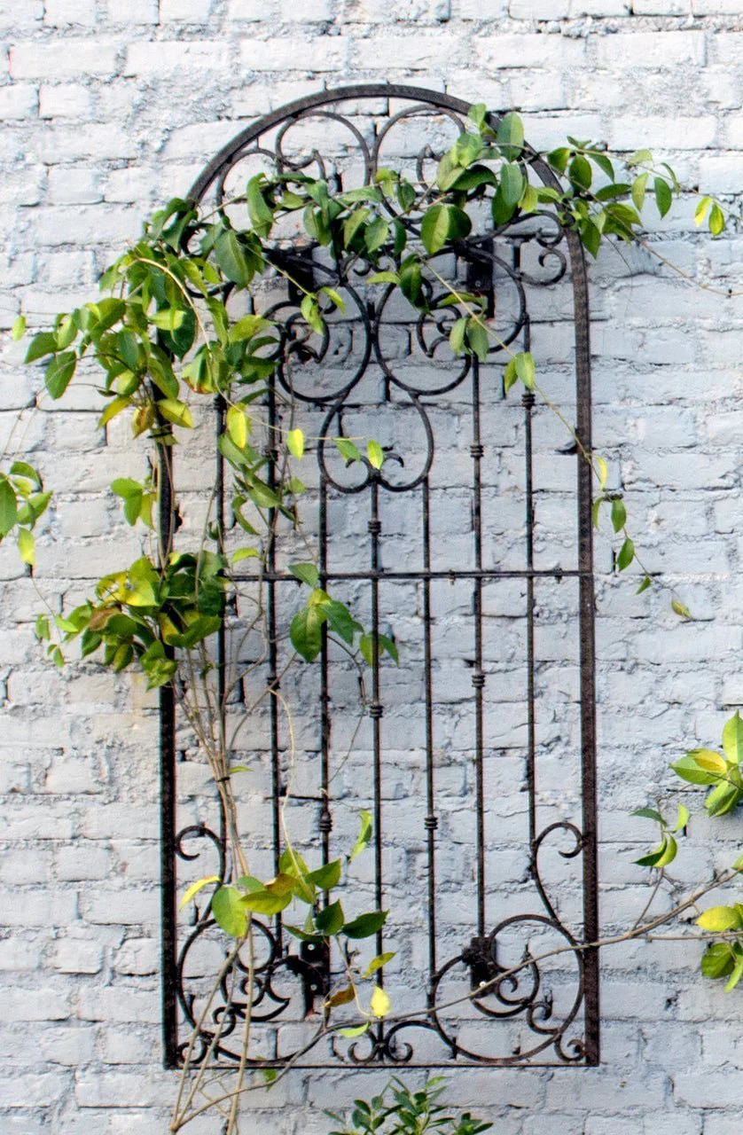 H Potter Legacy Wall Trellis – 6 Ft Tall Iron Garden Screen - Black Finish - Image 8