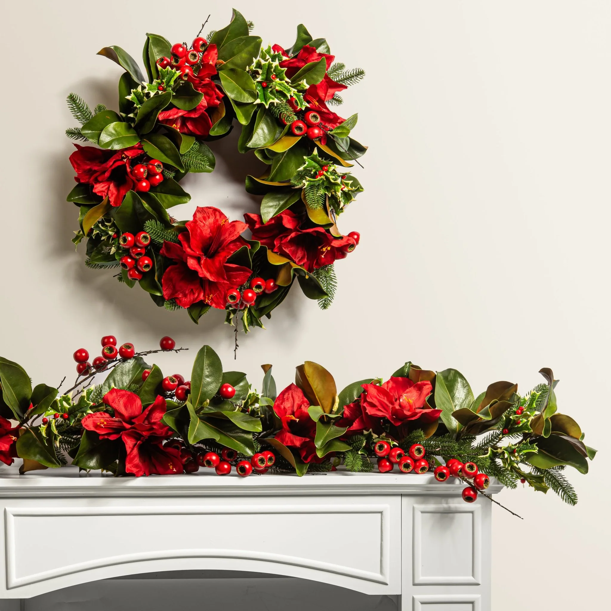H Potter - Faux Deck the Halls Wreath - Image 2